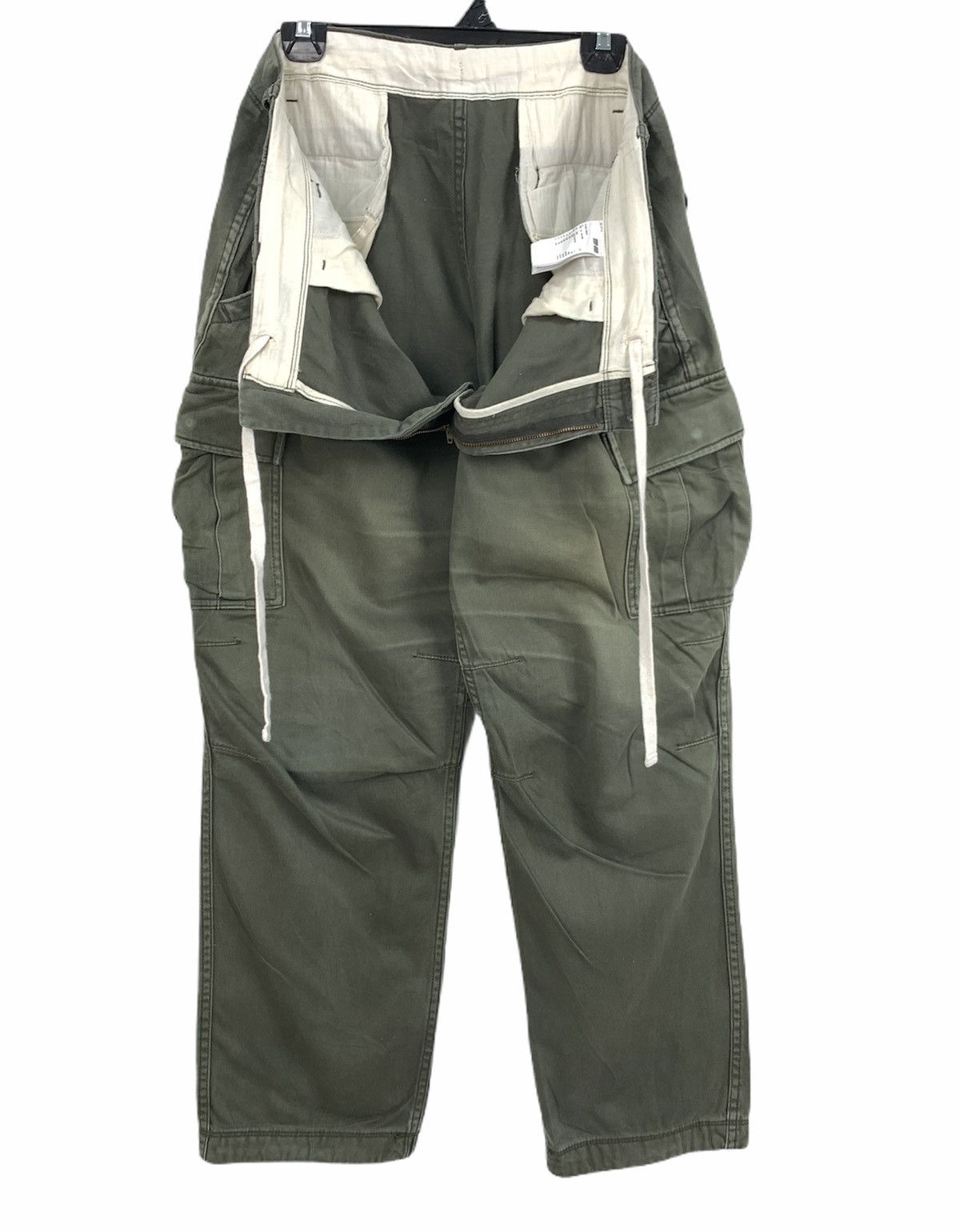 Japanese Brand × Seditionaries × Uniqlo UNIQLO Pullover Drawstring DoubleKnee Multipocket CargoPant Size US 38 / EU 54 - 3 Thumbnail