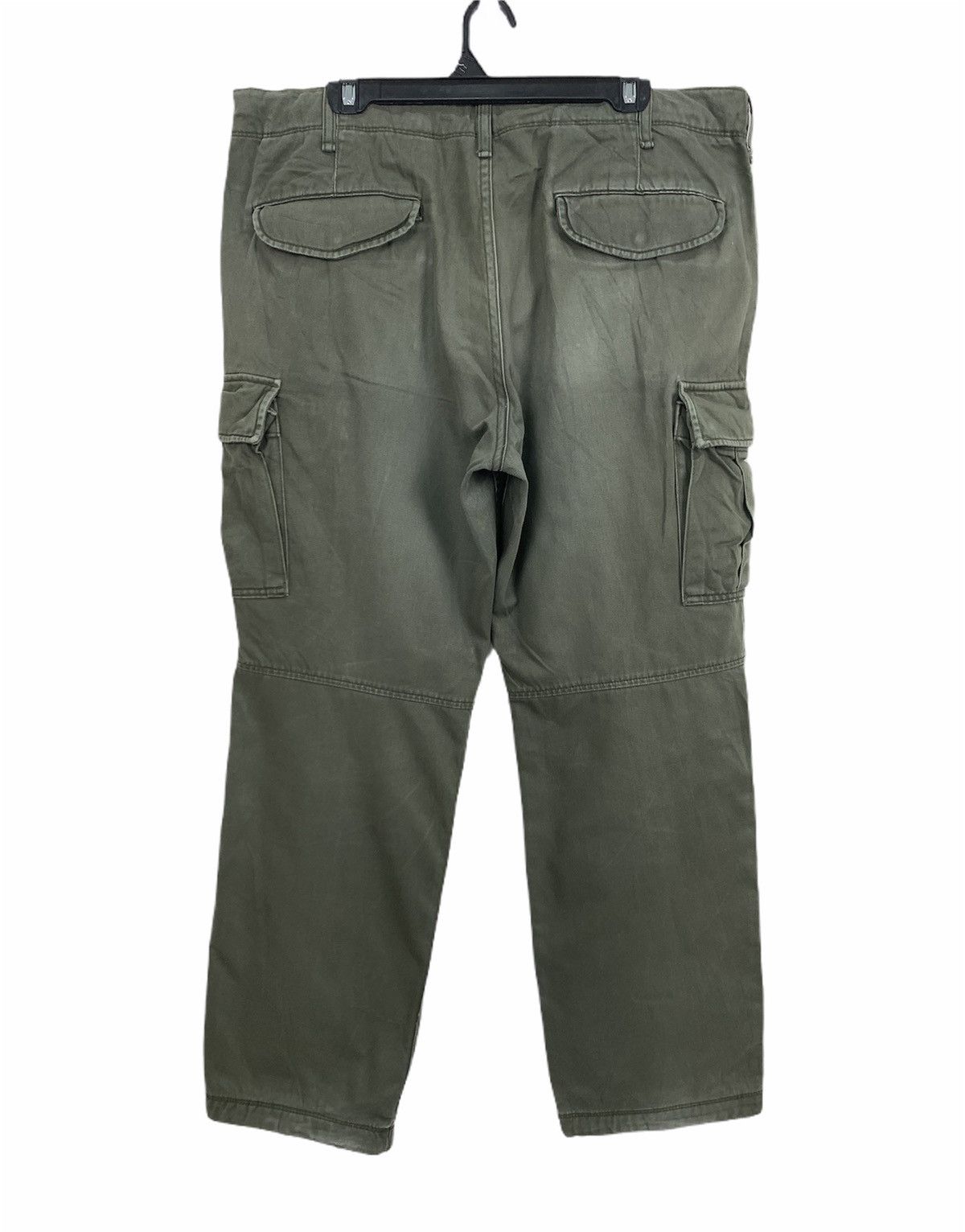 Japanese Brand × Seditionaries × Uniqlo UNIQLO Pullover Drawstring DoubleKnee Multipocket CargoPant Size US 38 / EU 54 - 2 Thumbnail