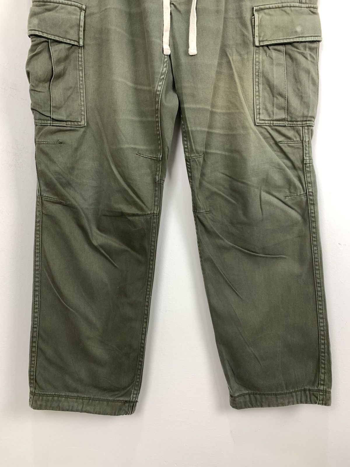 Japanese Brand × Seditionaries × Uniqlo UNIQLO Pullover Drawstring DoubleKnee Multipocket CargoPant Size US 38 / EU 54 - 5 Thumbnail