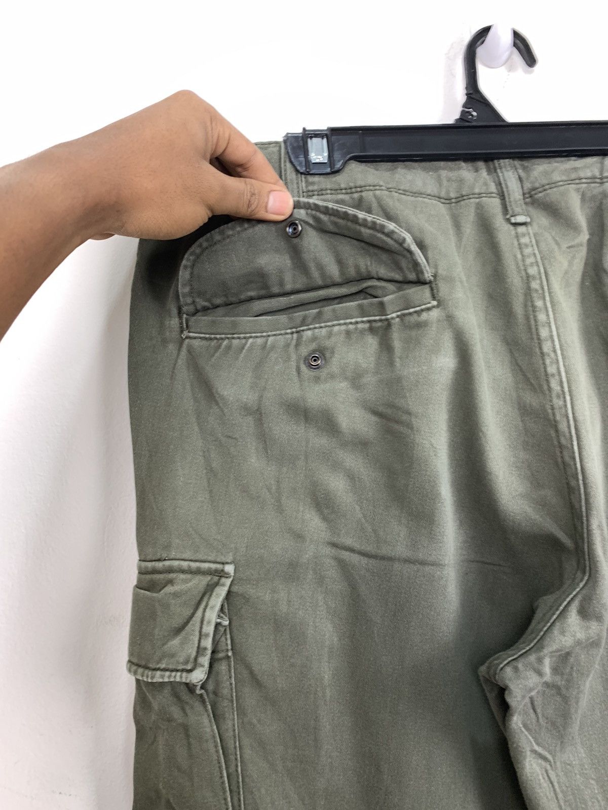 Japanese Brand × Seditionaries × Uniqlo UNIQLO Pullover Drawstring DoubleKnee Multipocket CargoPant Size US 38 / EU 54 - 12 Thumbnail