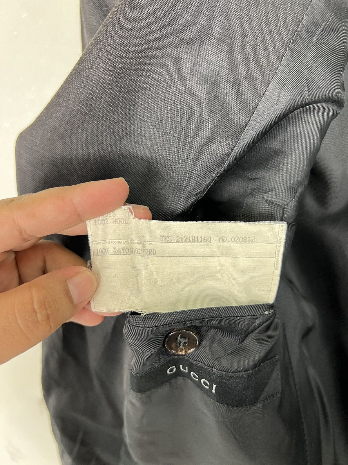 Gucci 🔥 GUCCITOM FORD BLACK BLAZER MADE IN ITALY Size US M / EU 48-50 / 2 - 11 Thumbnail