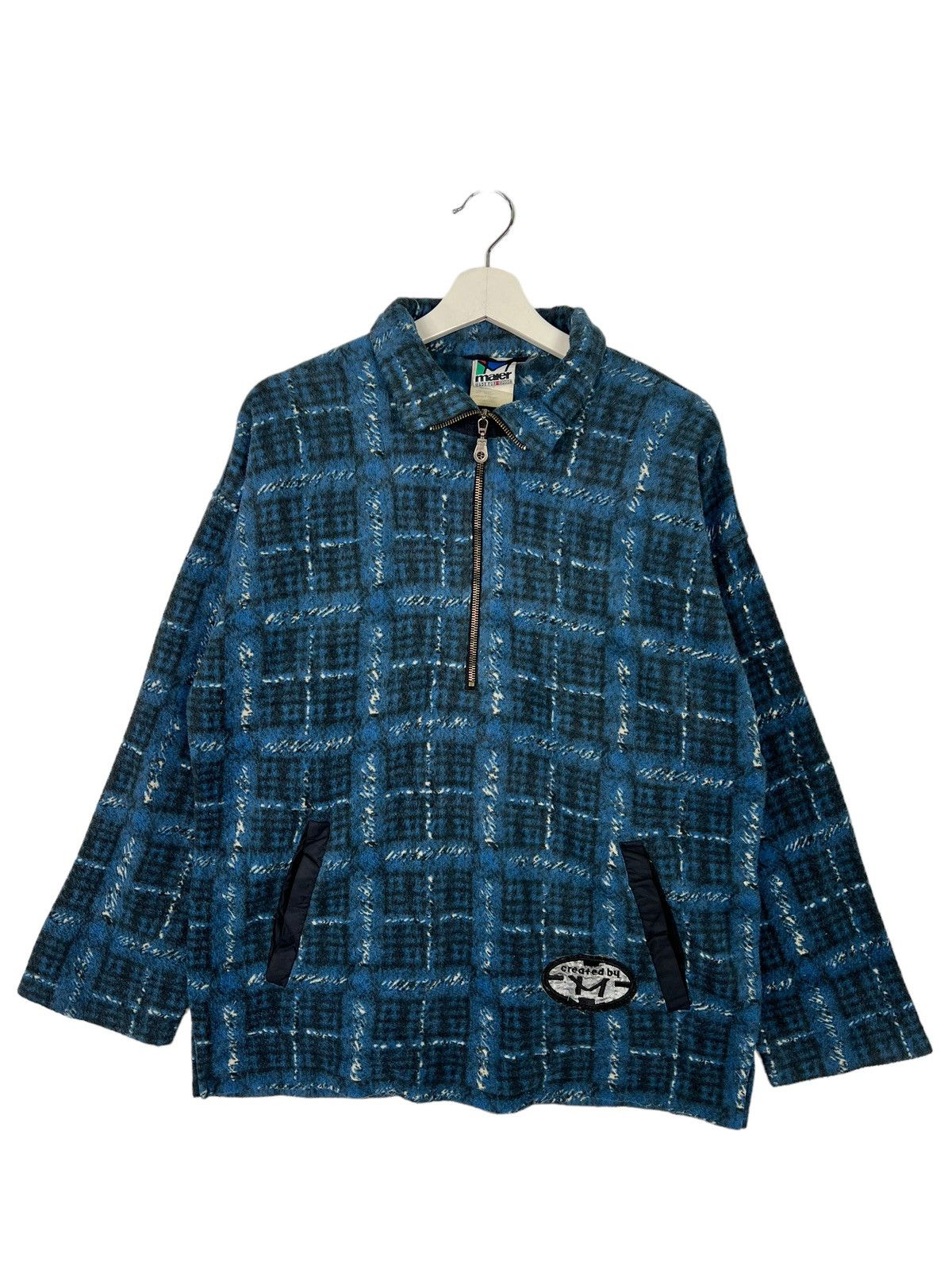 Tomas Maier × Vintage 🔥VINTAGE MAIER ANORAK FLEECE MADE IN GERMANY Size US M / EU 48-50 / 2 - 4 Thumbnail
