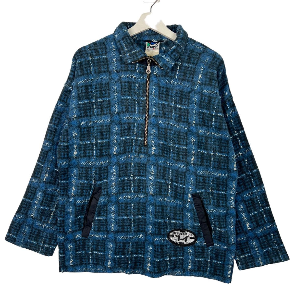 🔥VINTAGE MAIER ANORAK FLEECE MADE IN GERMANY