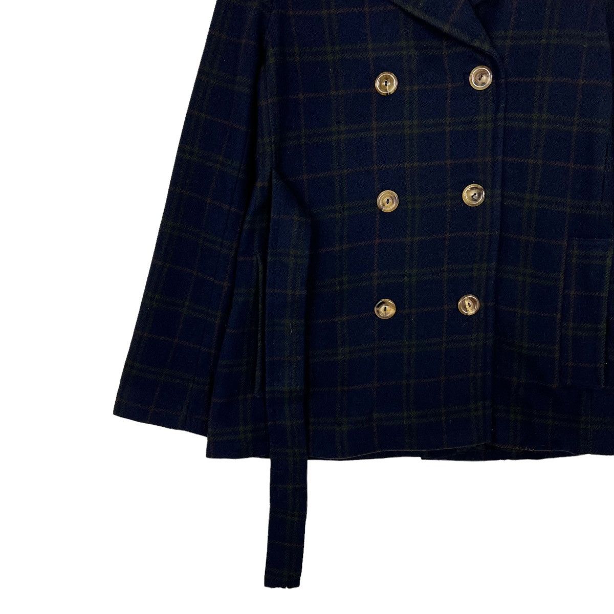 A.P.C. 🔥 APC PLAID WOOL DOUBLE BREAST COAT Size US XS / EU 42 / 0 - 3 Thumbnail