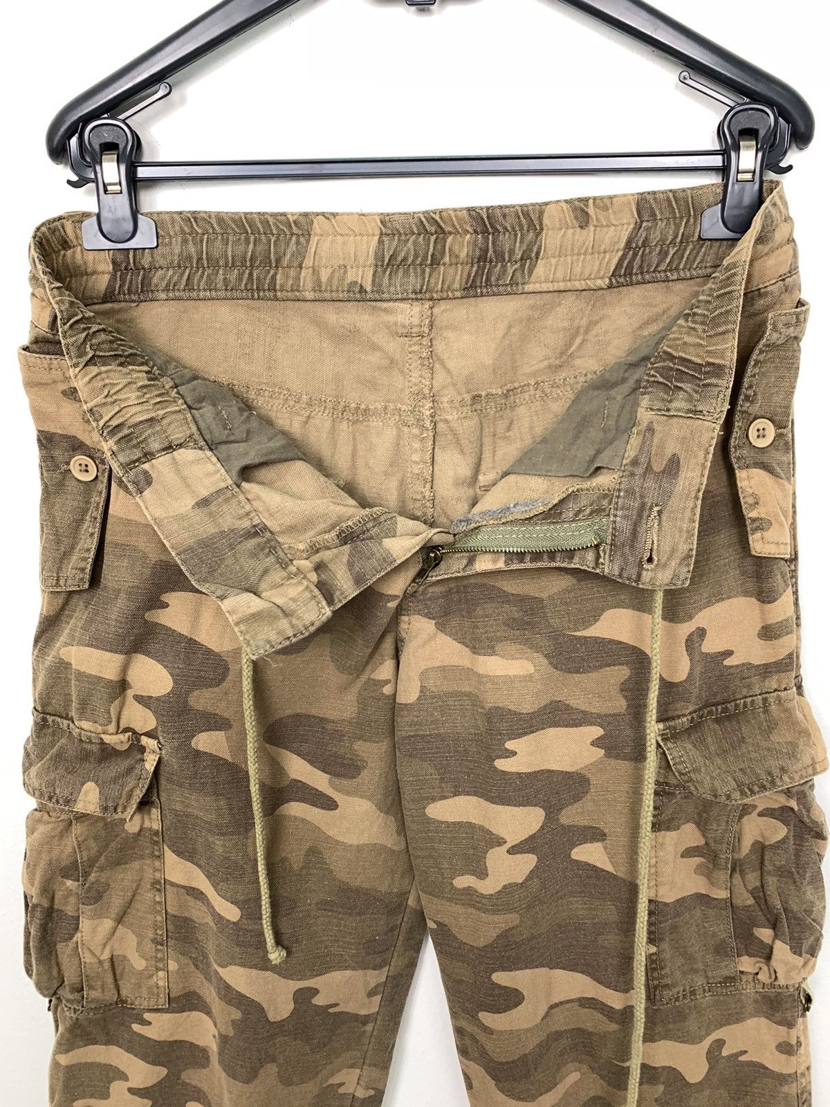 Other CT JEANS Camo Pullover Waist Denim Baggie Cargo Short Pants Size US 30 / EU 46 - 19 Thumbnail