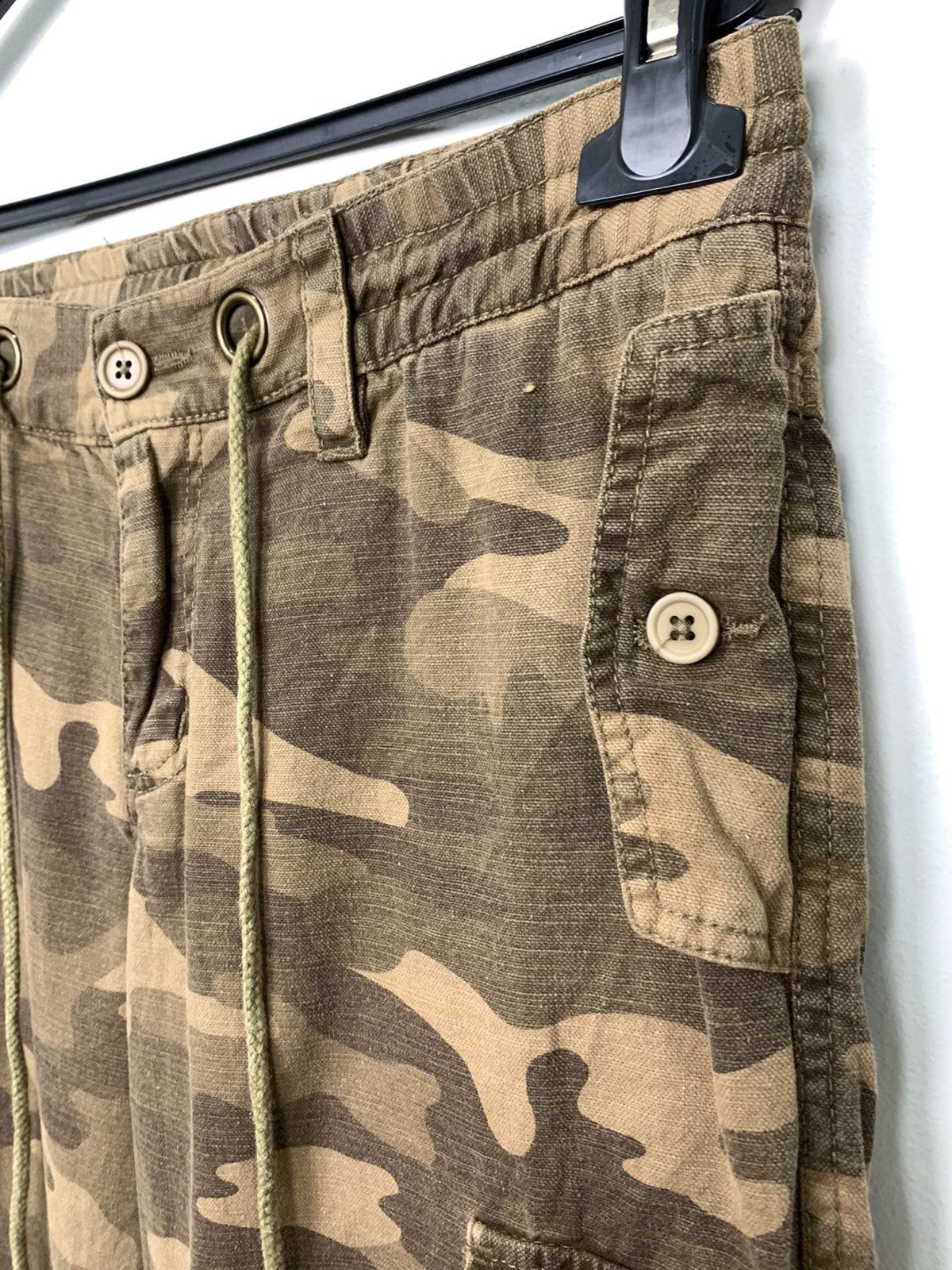 Other CT JEANS Camo Pullover Waist Denim Baggie Cargo Short Pants Size US 30 / EU 46 - 9 Thumbnail