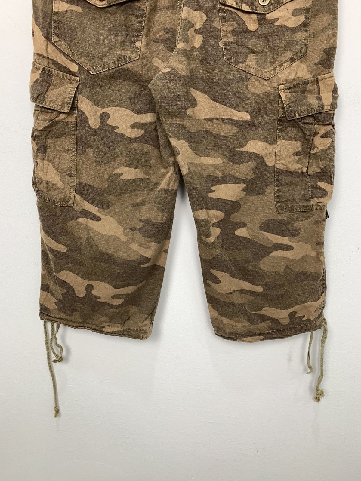 Other CT JEANS Camo Pullover Waist Denim Baggie Cargo Short Pants Size US 30 / EU 46 - 13 Thumbnail