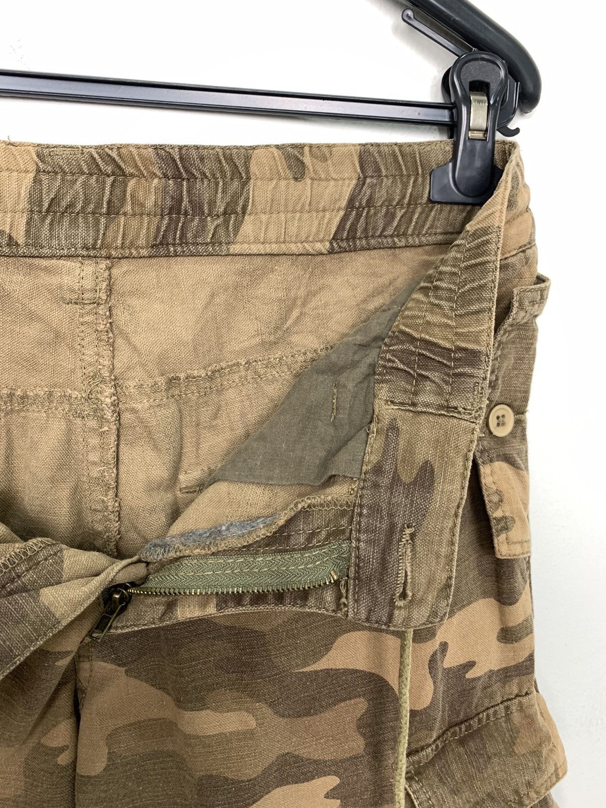 Other CT JEANS Camo Pullover Waist Denim Baggie Cargo Short Pants Size US 30 / EU 46 - 21 Thumbnail