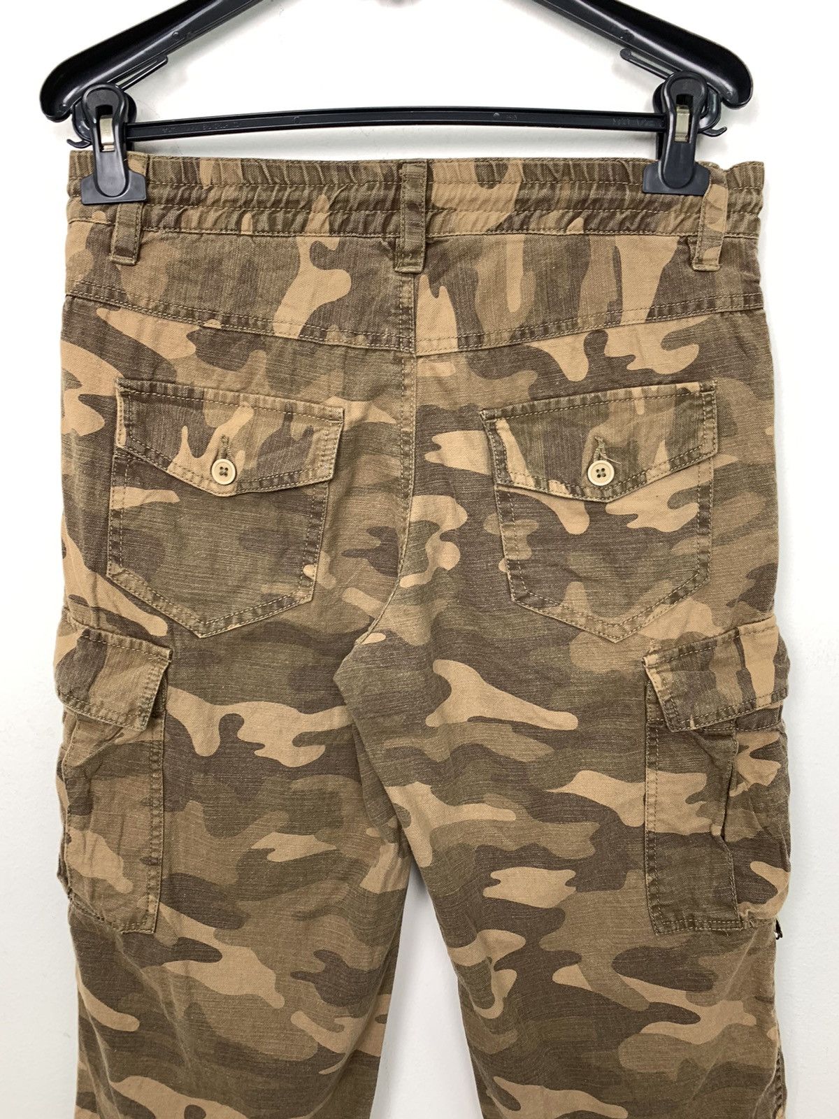 Other CT JEANS Camo Pullover Waist Denim Baggie Cargo Short Pants Size US 30 / EU 46 - 12 Thumbnail