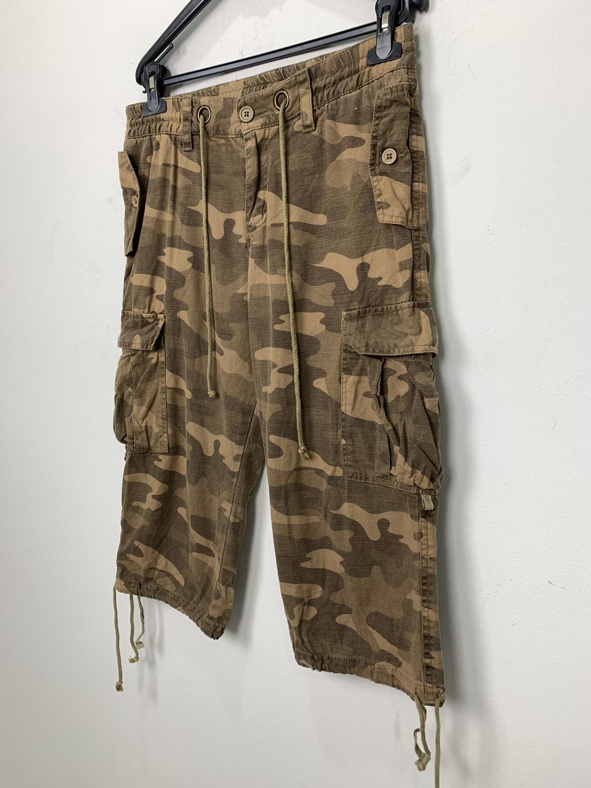 Other CT JEANS Camo Pullover Waist Denim Baggie Cargo Short Pants Size US 30 / EU 46 - 7 Thumbnail