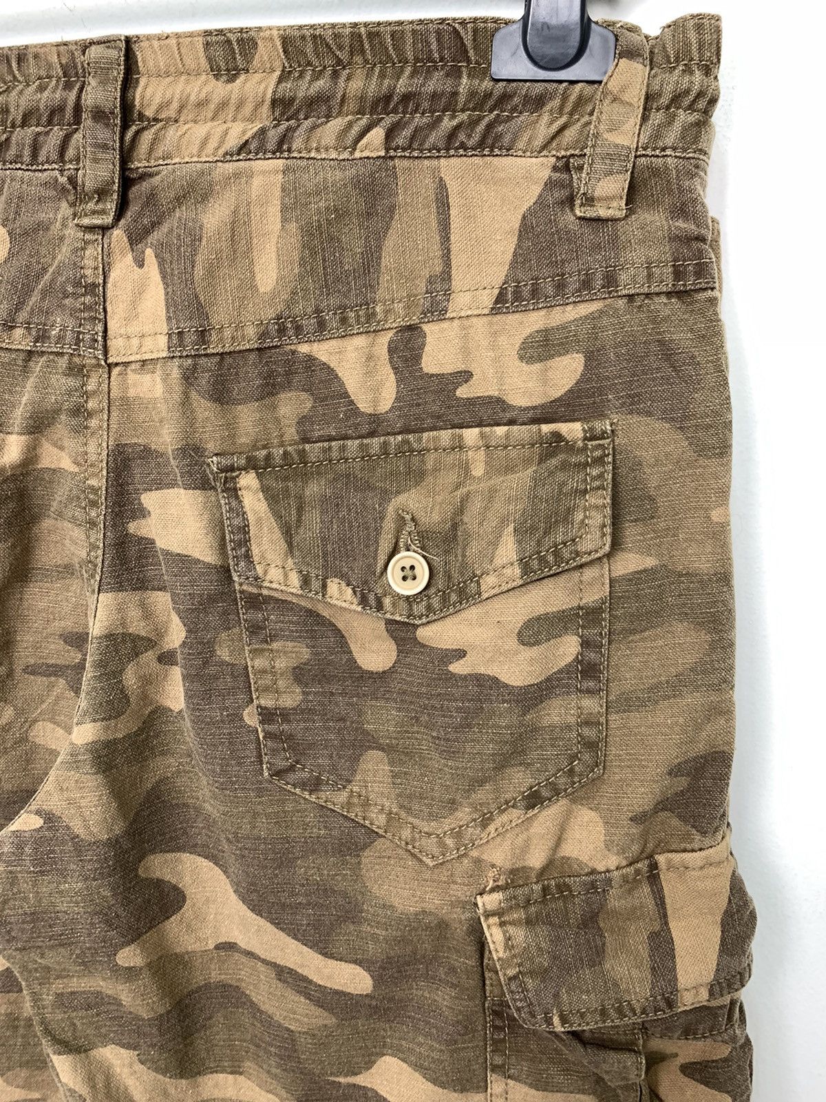 Other CT JEANS Camo Pullover Waist Denim Baggie Cargo Short Pants Size US 30 / EU 46 - 17 Thumbnail