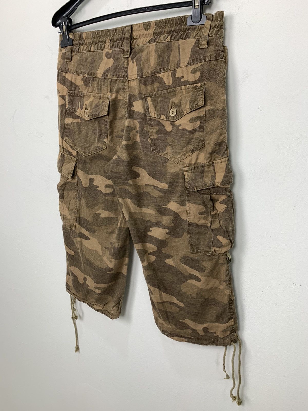 Other CT JEANS Camo Pullover Waist Denim Baggie Cargo Short Pants Size US 30 / EU 46 - 15 Thumbnail