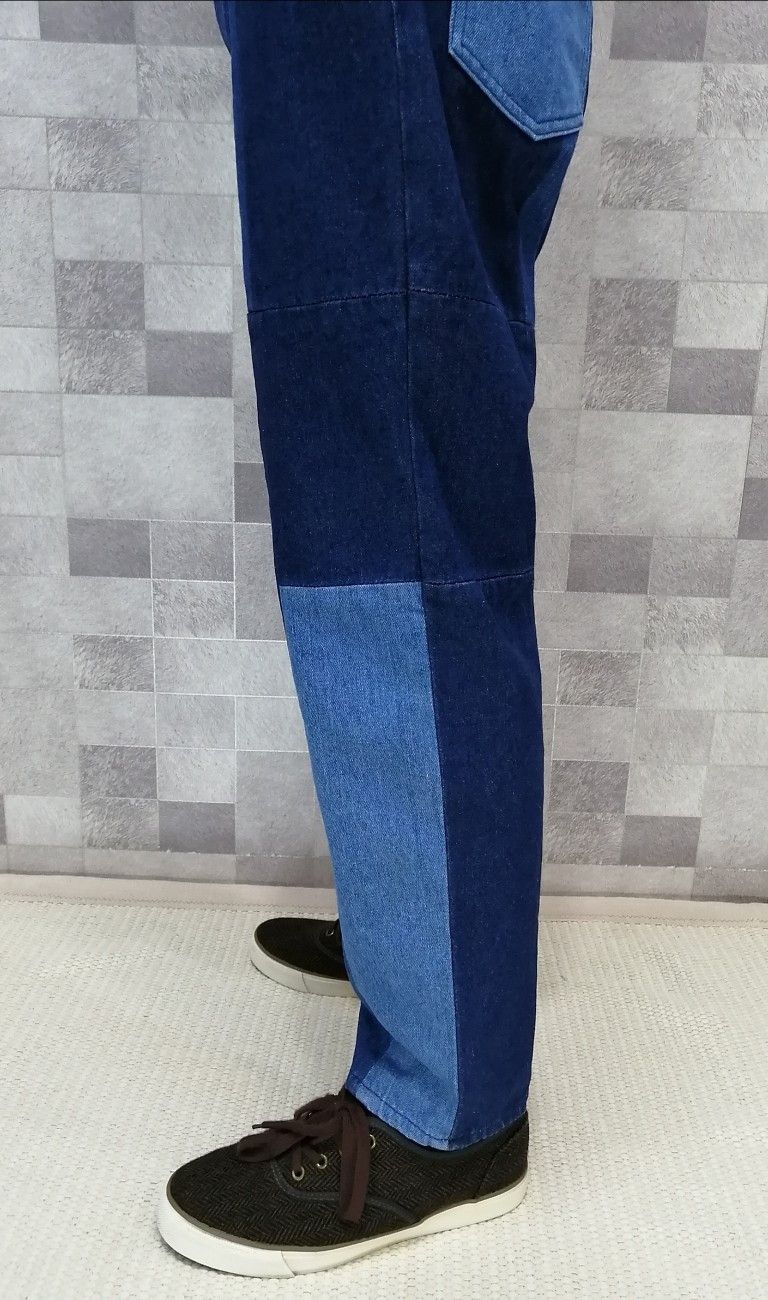 Designer × Japanese Brand × Vintage 🔥VERY RARE! REEF Denim Patchwork Pants Kapital Style! Size US 30 / EU 46 - 4 Thumbnail