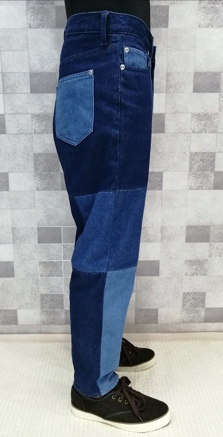 Designer × Japanese Brand × Vintage 🔥VERY RARE! REEF Denim Patchwork Pants Kapital Style! Size US 30 / EU 46 - 5 Thumbnail