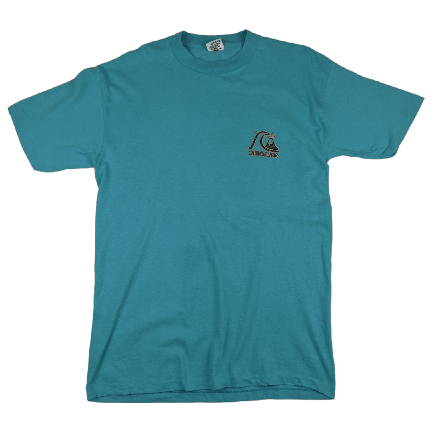 Quiksilver Vintage QUIKSILVER Big Logo Surfboard Single Stitches Tee Size US M / EU 48-50 / 2 - 2 Thumbnail