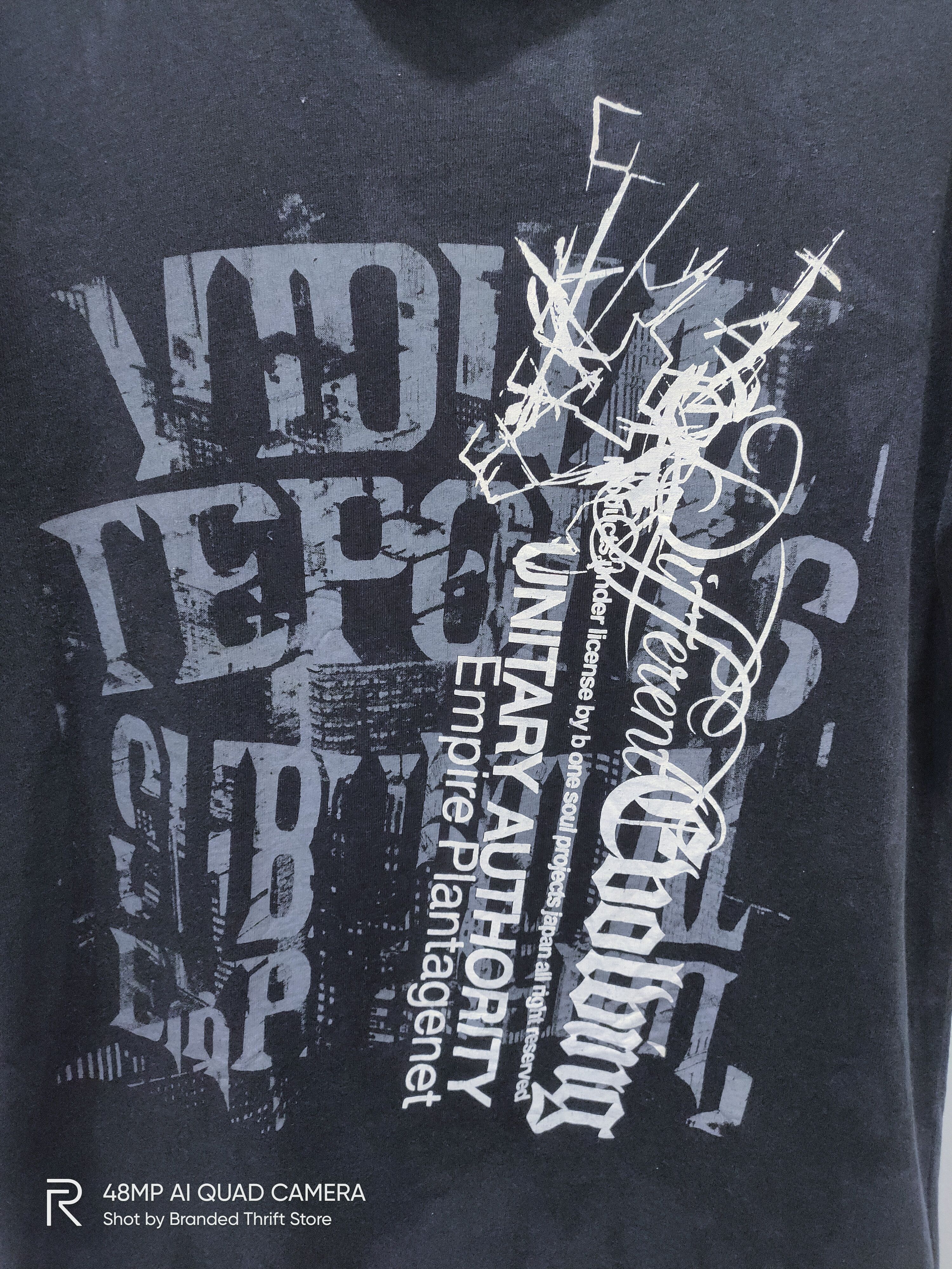 Japanese Brand B ONE SOUL Vidual Reports Graffiti Artist Street Rapper Tee Size US M / EU 48-50 / 2 - 7 Thumbnail