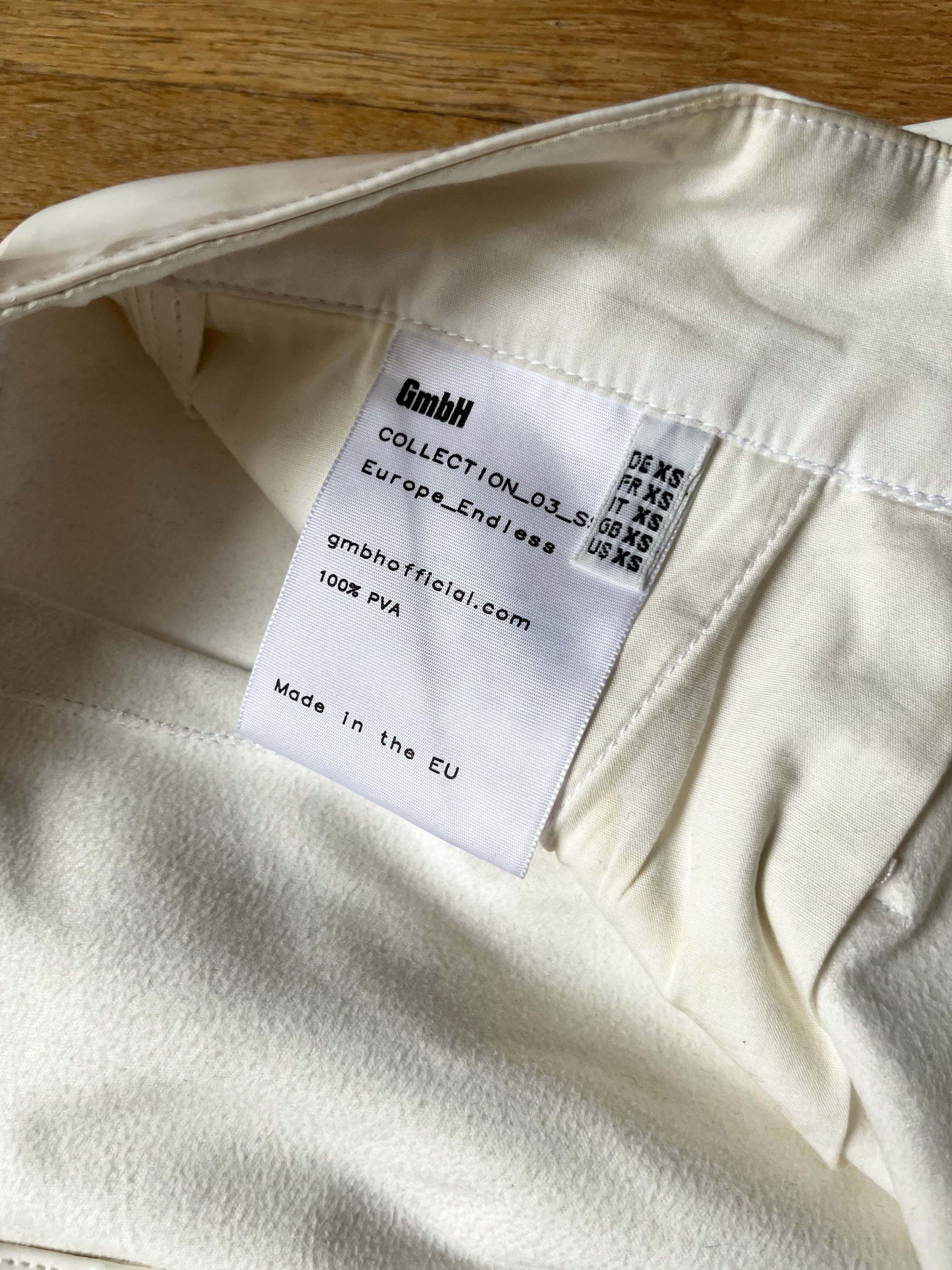 GmbH GMBH White PVC Vinyl Pants Size US 28 / EU 44 - 5 Thumbnail