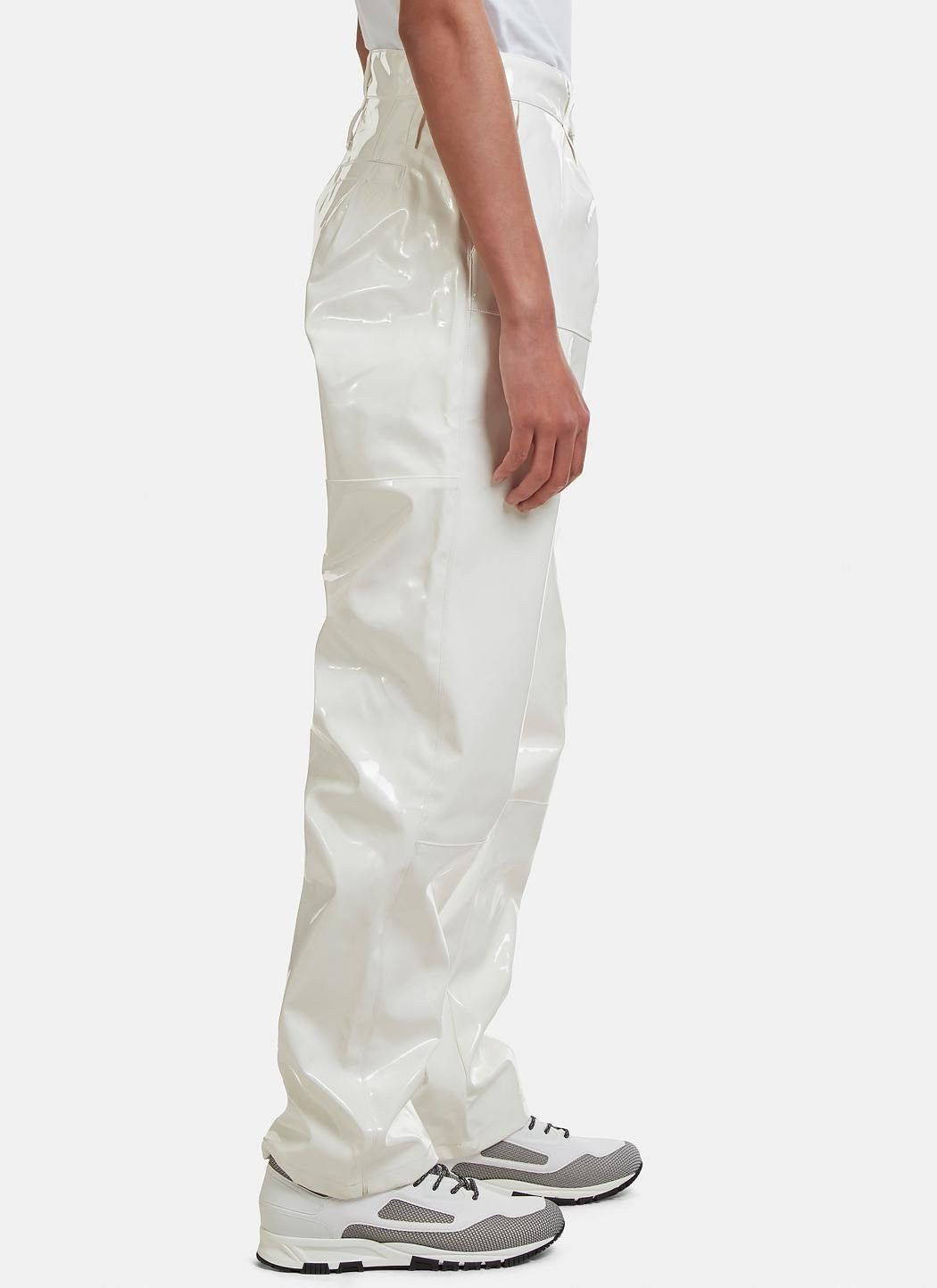 GmbH GMBH White PVC Vinyl Pants Size US 28 / EU 44 - 7 Thumbnail