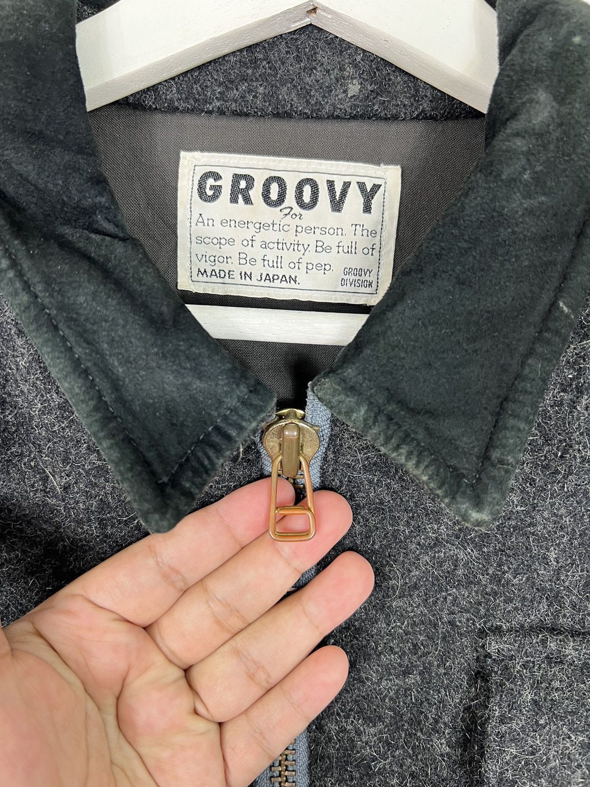 Issey Miyake 🔥 GROOVY WOOL CARGO POCKET BOMBER JACKET Size US M / EU 48-50 / 2 - 10 Thumbnail