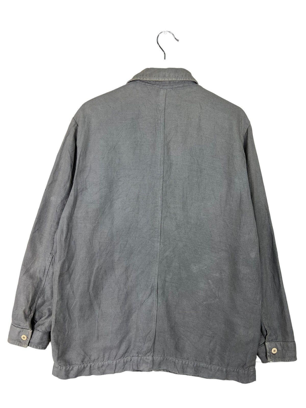 Designer 🔥 VINTAGE GOLIATHUS UOMO INDIGO WORK CHORE JACKET Size 48 Size US M / EU 48-50 / 2 - 8 Thumbnail