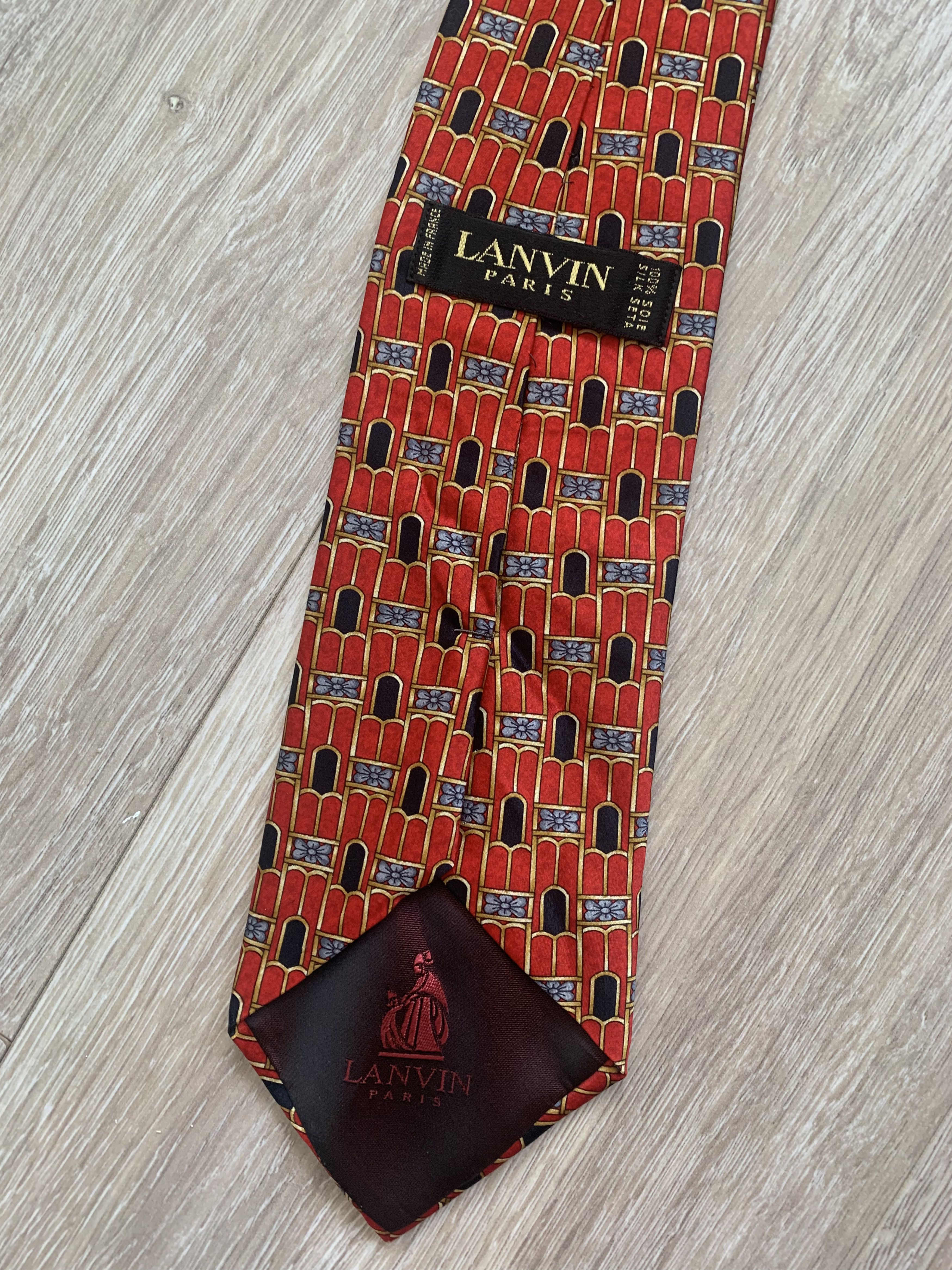 Lanvin Lanvin tie Paris Size ONE SIZE - 2 Thumbnail
