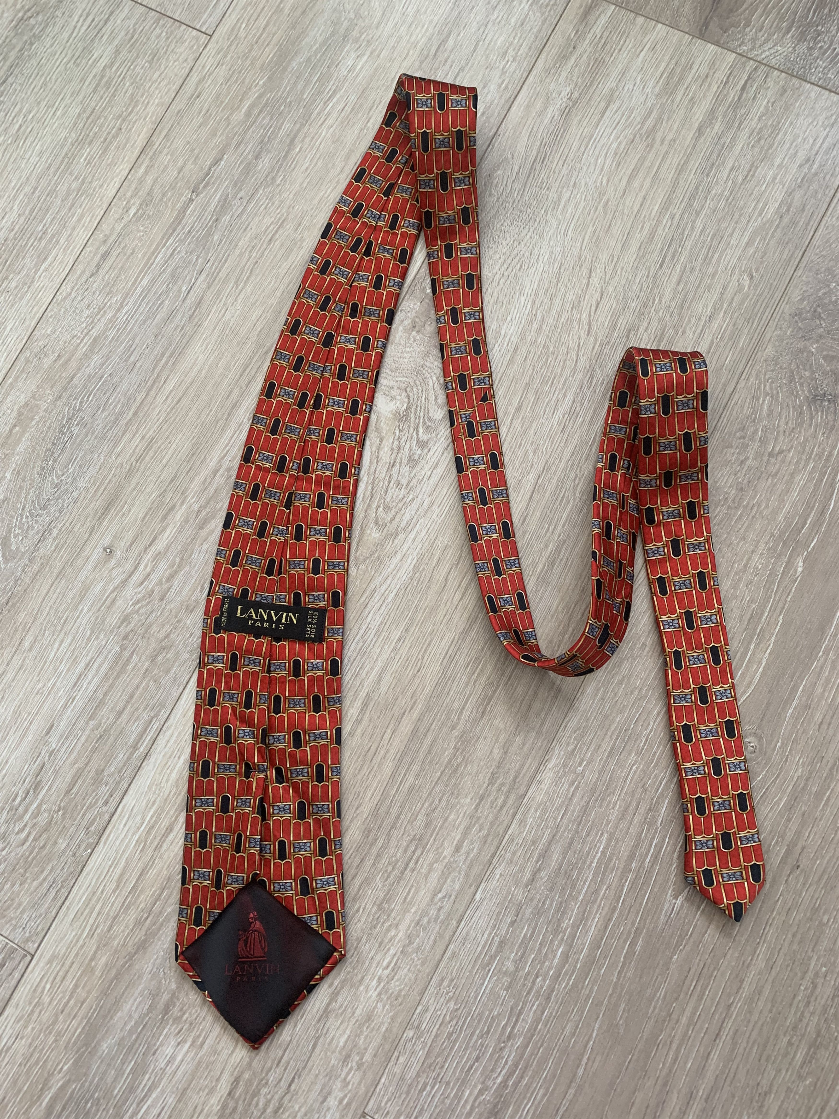 Lanvin Lanvin tie Paris Size ONE SIZE - 4 Thumbnail