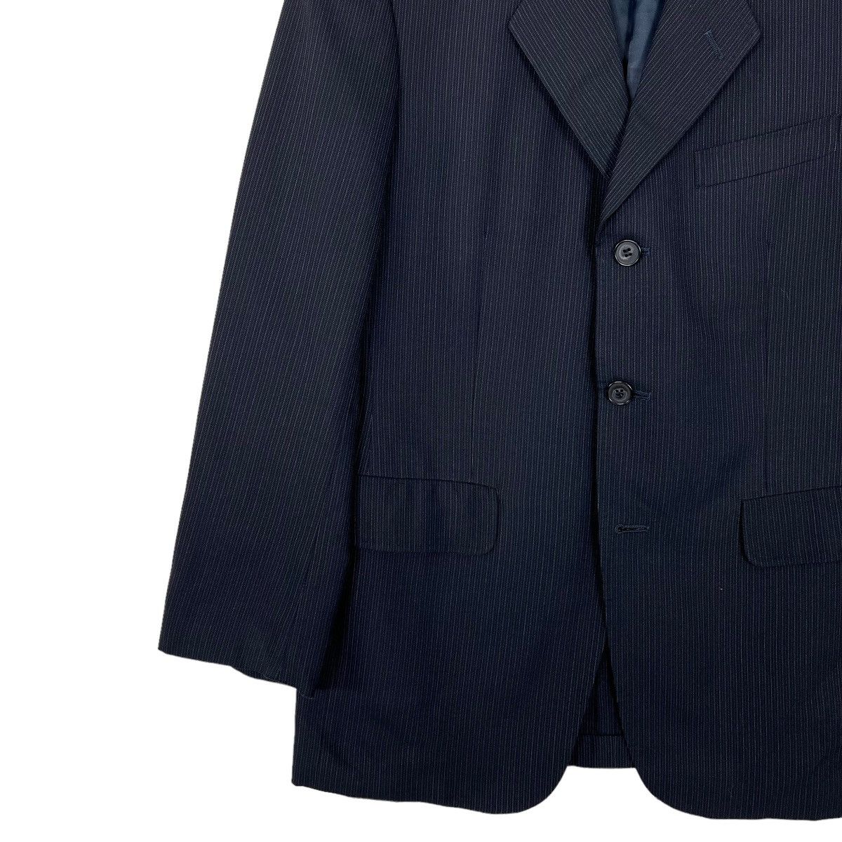 Yohji Yamamoto 🔥 YOHJI YAMAMOTO DURBAN STRIPE BLAZER Size US M / EU 48-50 / 2 - 2 Thumbnail