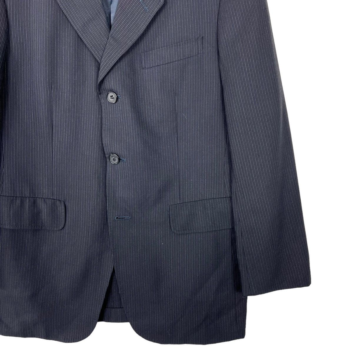 Yohji Yamamoto 🔥 YOHJI YAMAMOTO DURBAN STRIPE BLAZER Size US M / EU 48-50 / 2 - 4 Thumbnail