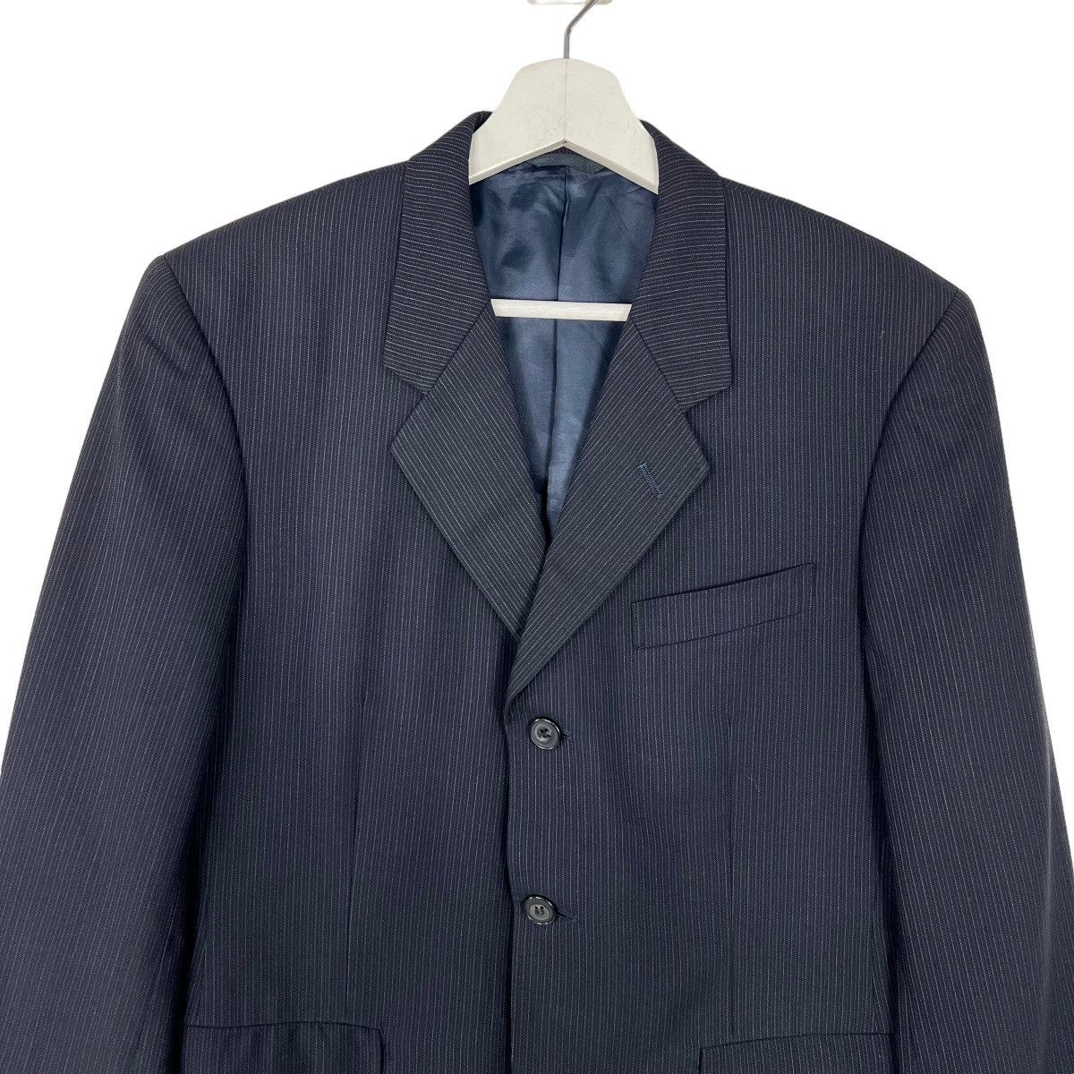 Yohji Yamamoto 🔥 YOHJI YAMAMOTO DURBAN STRIPE BLAZER Size US M / EU 48-50 / 2 - 3 Thumbnail