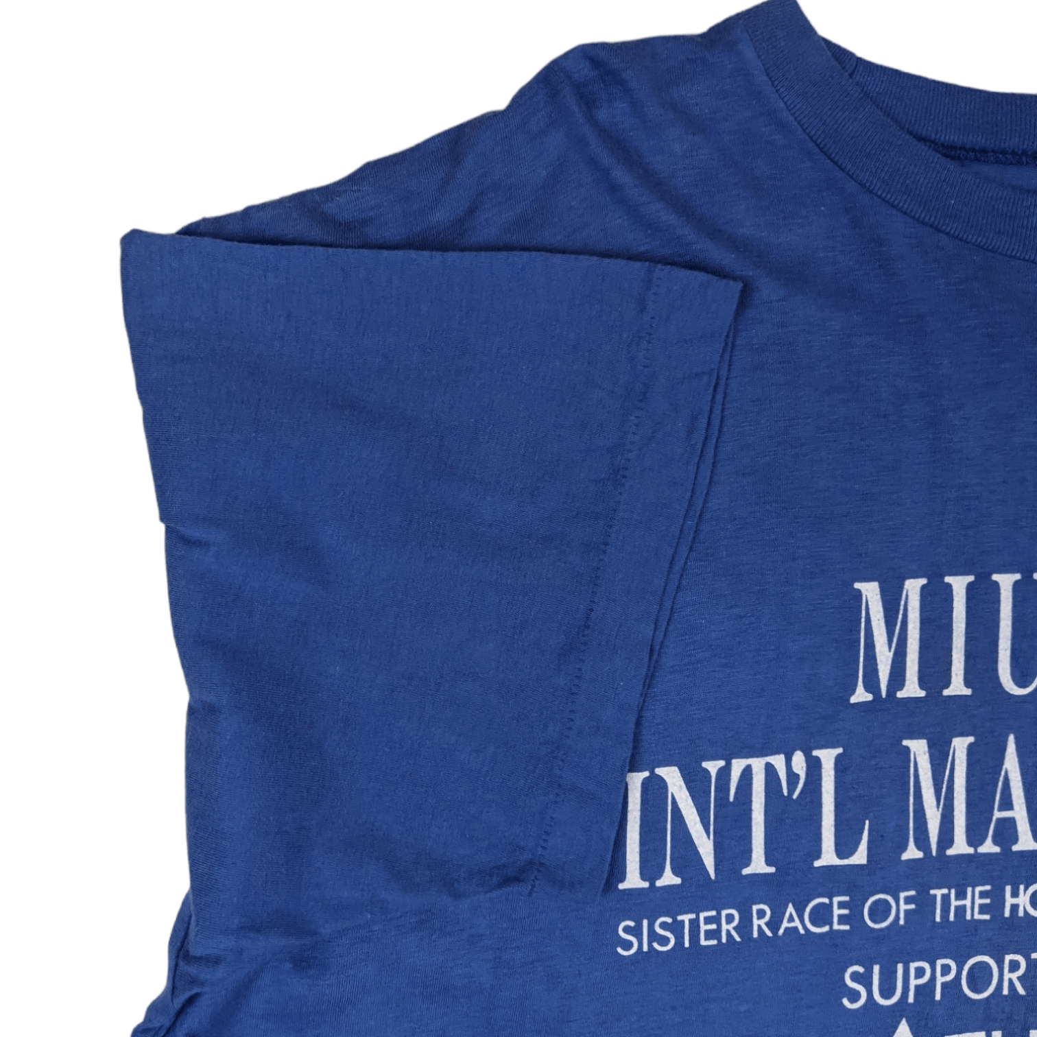 Vintage 1991 MIURA MARATHON Honolulu Marathon Single Stitches Tee Size US L / EU 52-54 / 3 - 7 Thumbnail