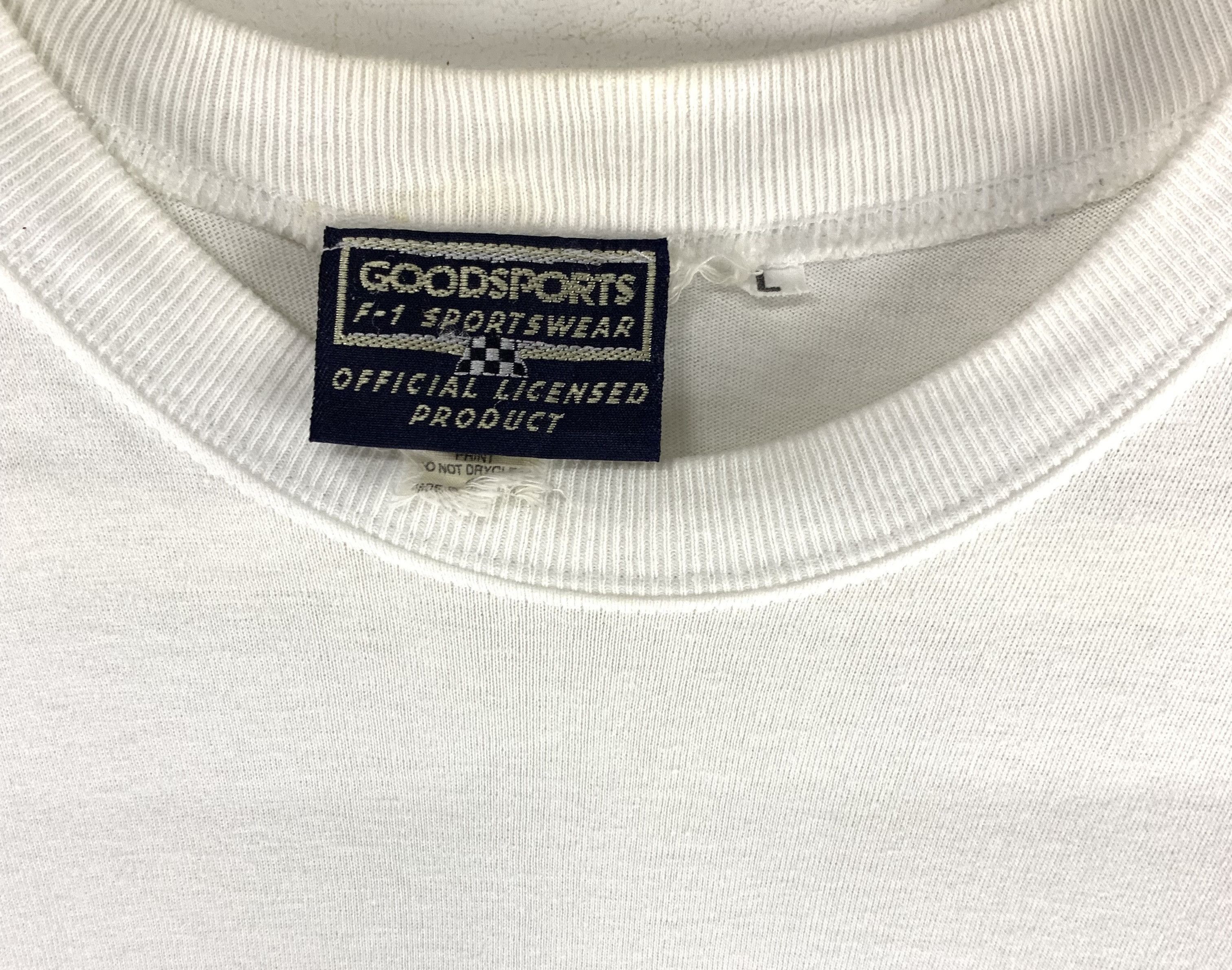 Formula 1 × Vintage Ayrton Senna Formula 1 Triple World Champion Vtg 90s Tshirt Size US L / EU 52-54 / 3 - 5 Thumbnail
