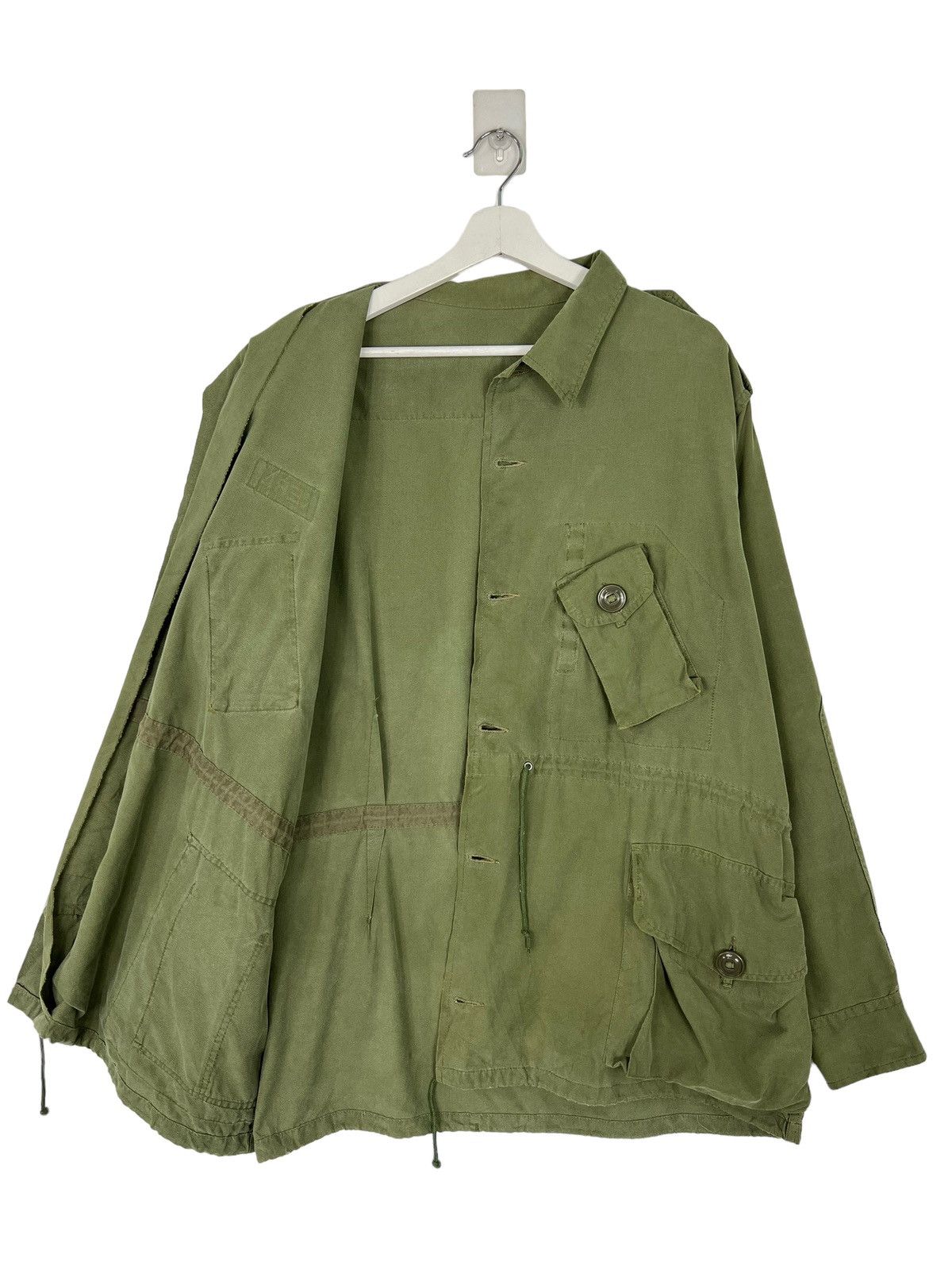 Vintage vintage Canadian Army OG107 GS MKII combat field jacke Size US L / EU 52-54 / 3 - 5 Thumbnail