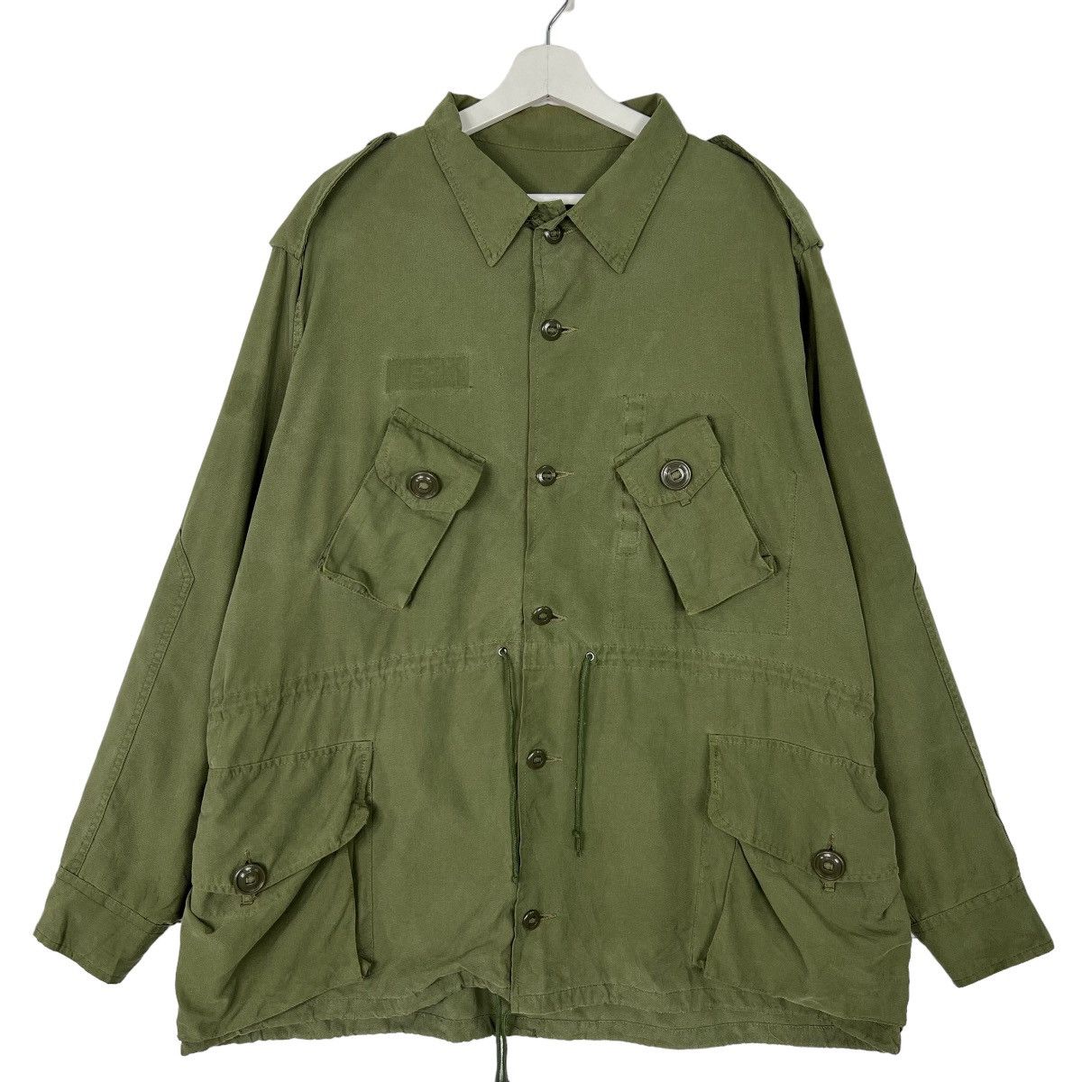 Vintage vintage Canadian Army OG107 GS MKII combat field jacke Size US L / EU 52-54 / 3 - 1 Thumbnail