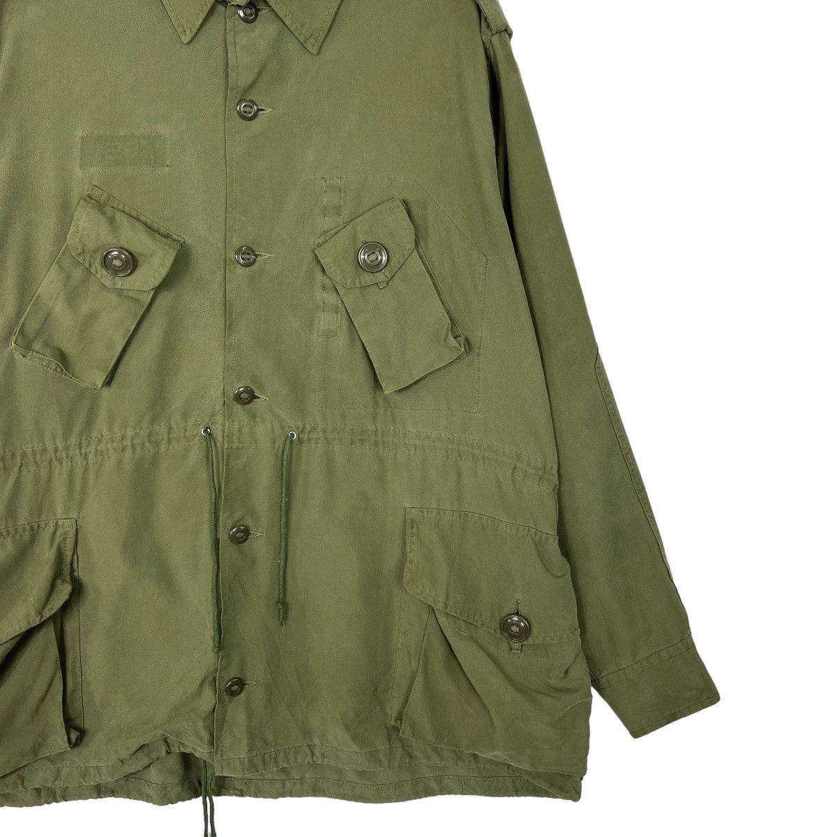 Vintage vintage Canadian Army OG107 GS MKII combat field jacke Size US L / EU 52-54 / 3 - 4 Thumbnail