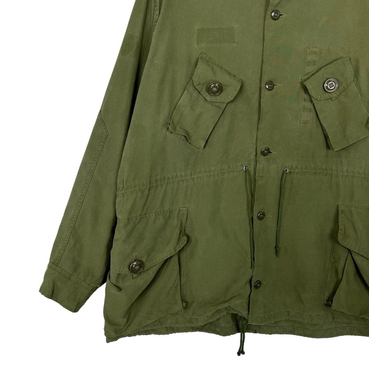 Vintage vintage Canadian Army OG107 GS MKII combat field jacke Size US L / EU 52-54 / 3 - 2 Thumbnail