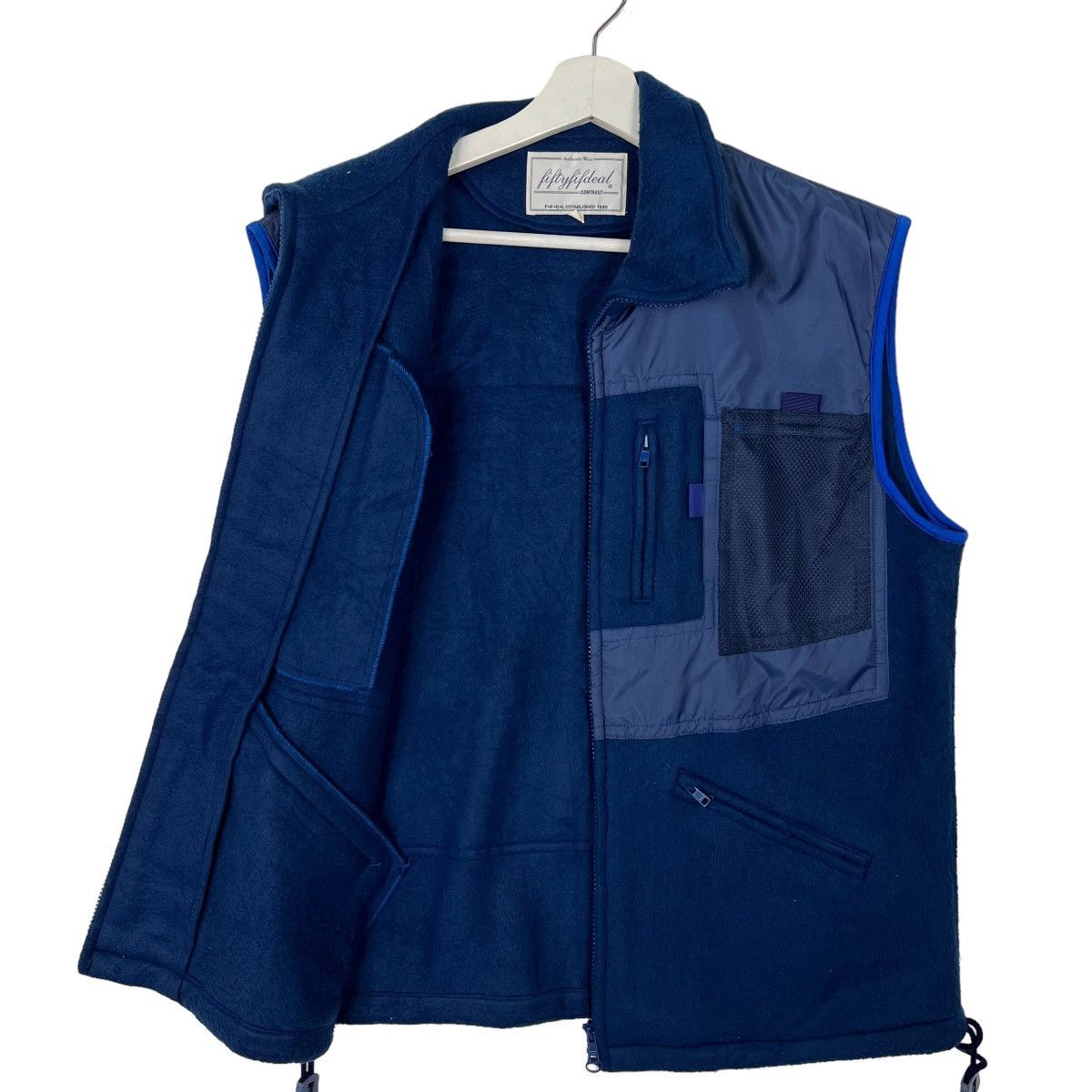 Japanese Brand 🔥 FIFTY LIL FLEECE HYBRID CARGO VEST TANK TOP Size US L / EU 52-54 / 3 - 6 Thumbnail
