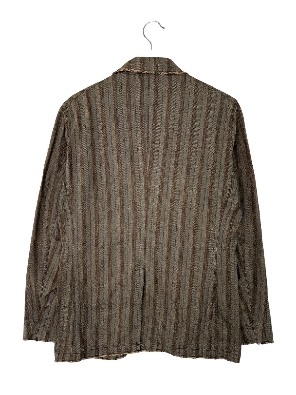 Issey Miyake × SHIPS 🔥 SHIPS ISSEY MIYAKE STRIPE HIKORY CHORE JACKET Size US M / EU 48-50 / 2 - 5 Thumbnail