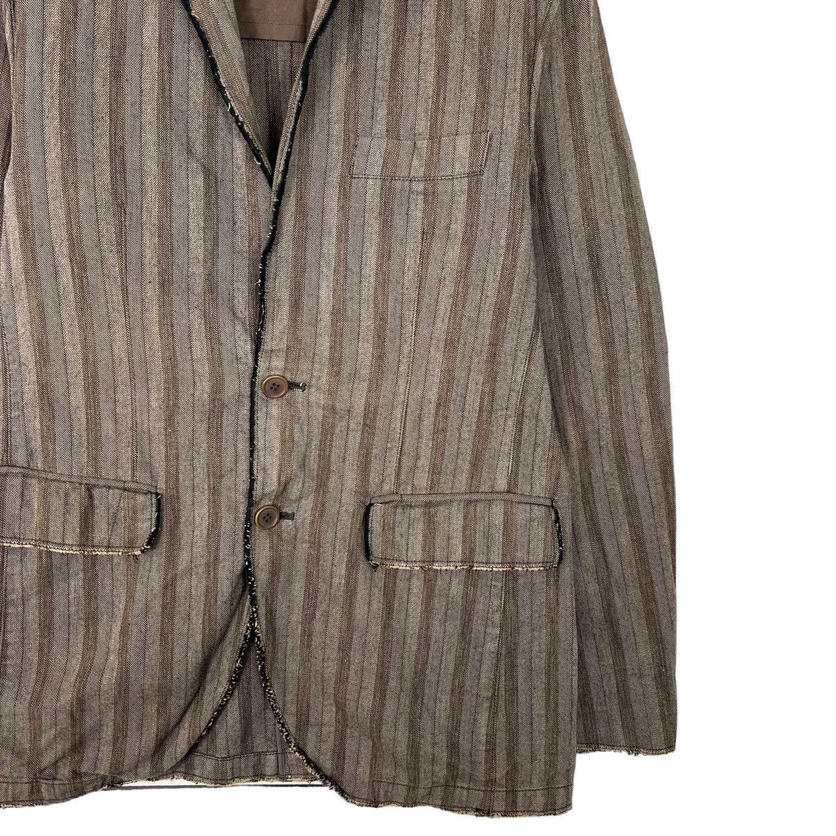 Issey Miyake × SHIPS 🔥 SHIPS ISSEY MIYAKE STRIPE HIKORY CHORE JACKET Size US M / EU 48-50 / 2 - 4 Thumbnail
