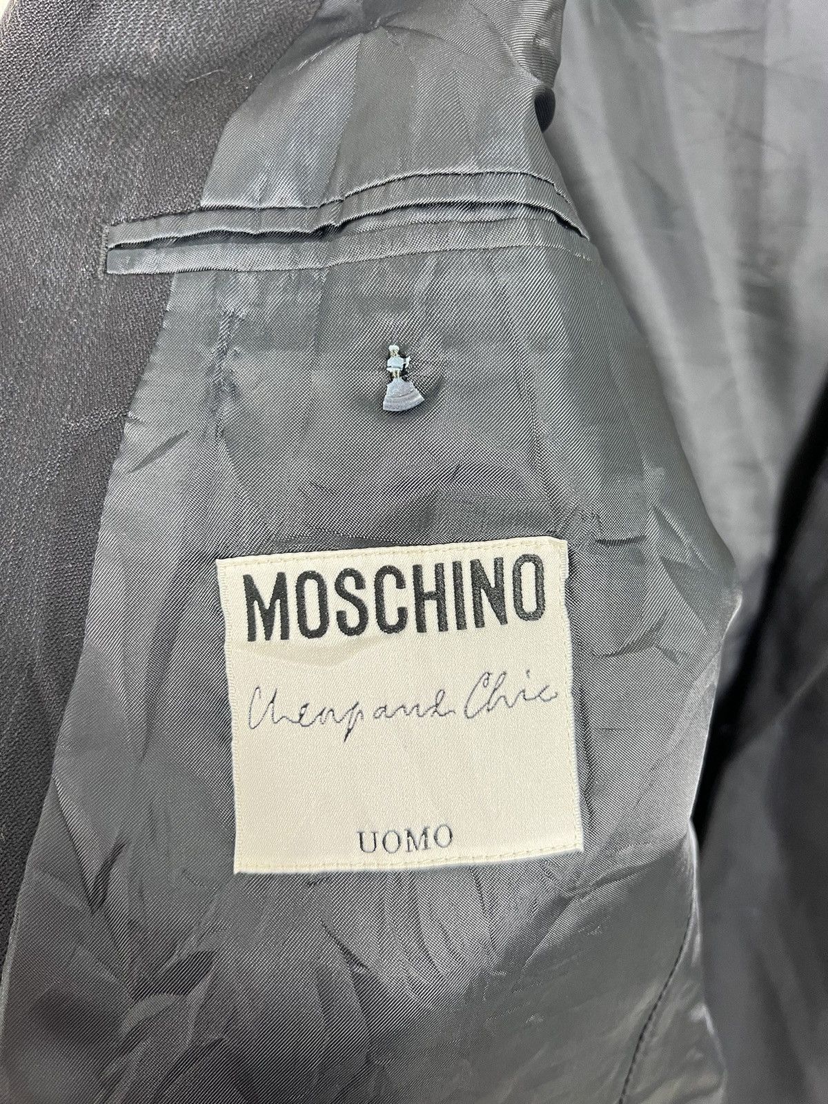 Moschino 🔥 MOSCHINO UOMO BLAZER Size US M / EU 48-50 / 2 - 10 Thumbnail