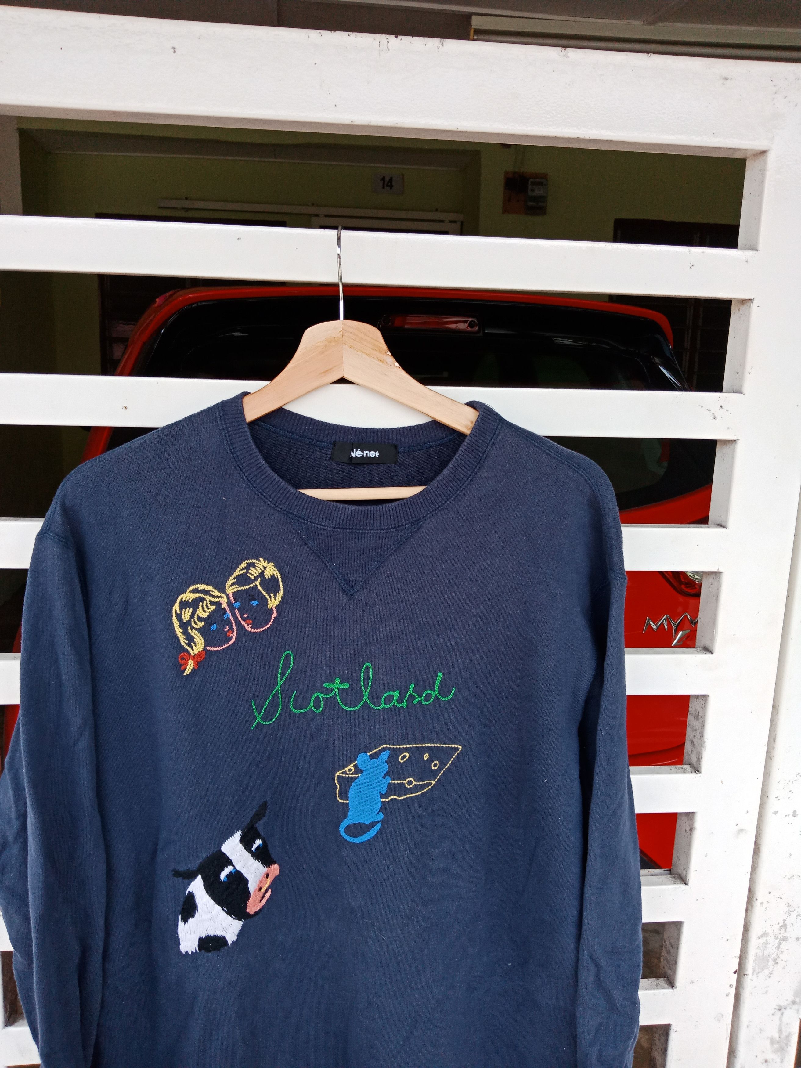 Beauty Beast × Issey Miyake × Japanese Brand Issey Miyake Ne-Net Scotlasol Cow Rat Cheese Size US L / EU 52-54 / 3 - 5 Thumbnail