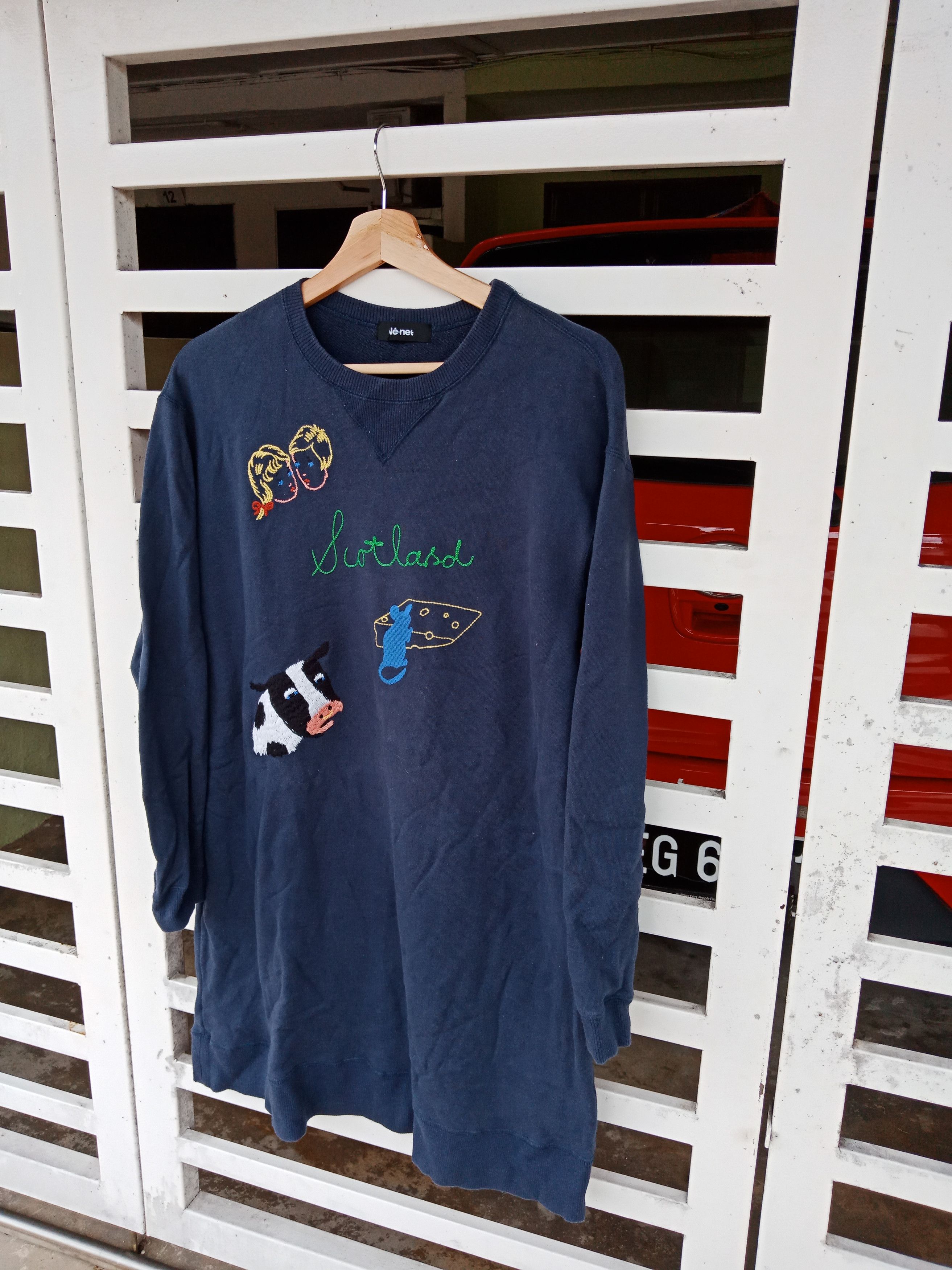 Beauty Beast × Issey Miyake × Japanese Brand Issey Miyake Ne-Net Scotlasol Cow Rat Cheese Size US L / EU 52-54 / 3 - 3 Thumbnail