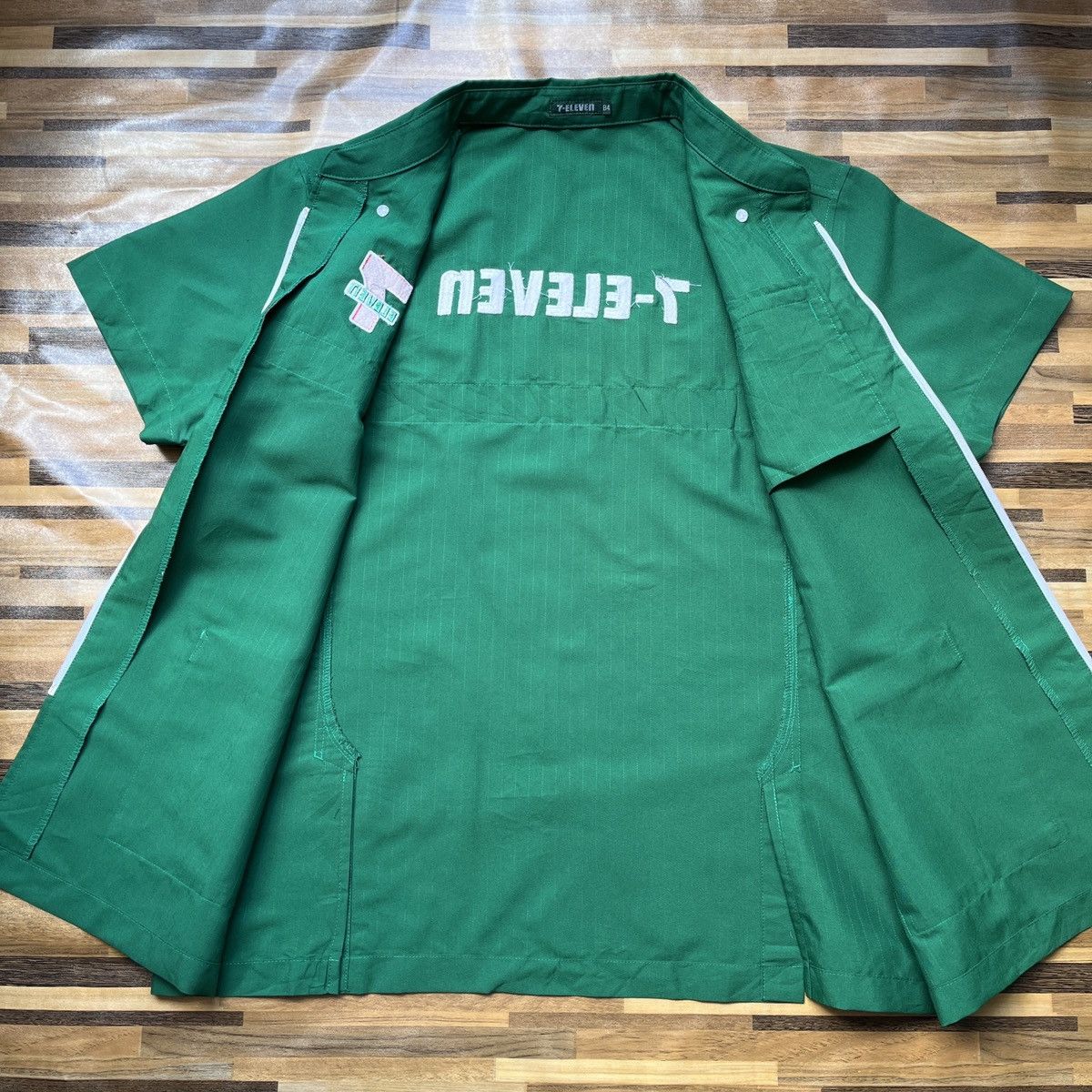 Uniform Wares 7-Eleven Uniform Japan Stores Vintage Full Zipped Size US L / EU 52-54 / 3 - 11 Thumbnail