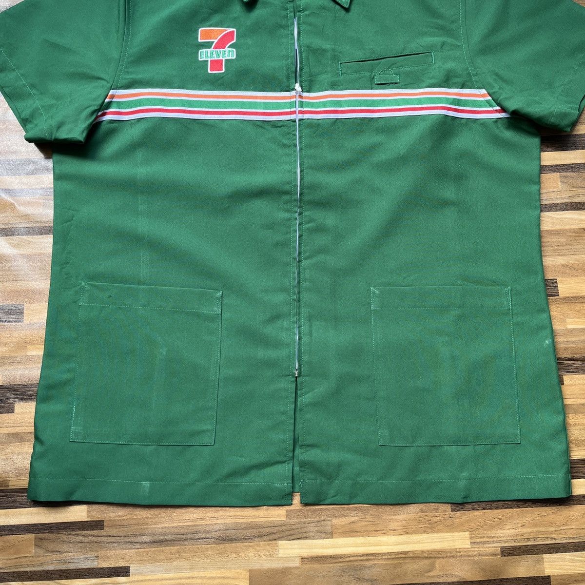 Uniform Wares 7-Eleven Uniform Japan Stores Vintage Full Zipped Size US L / EU 52-54 / 3 - 10 Thumbnail