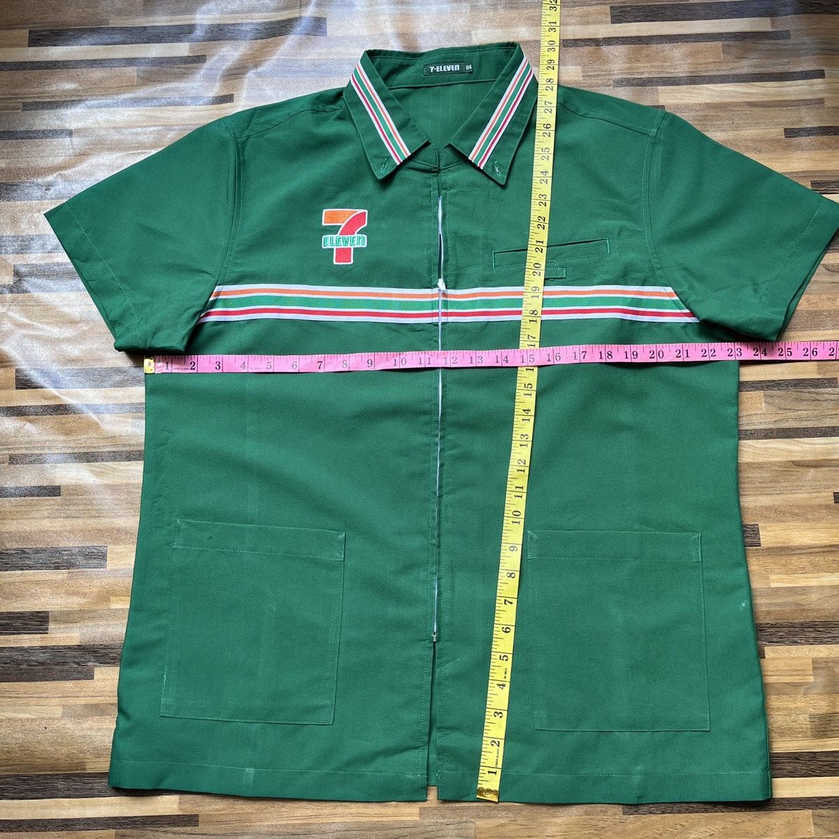 Uniform Wares 7-Eleven Uniform Japan Stores Vintage Full Zipped Size US L / EU 52-54 / 3 - 4 Thumbnail