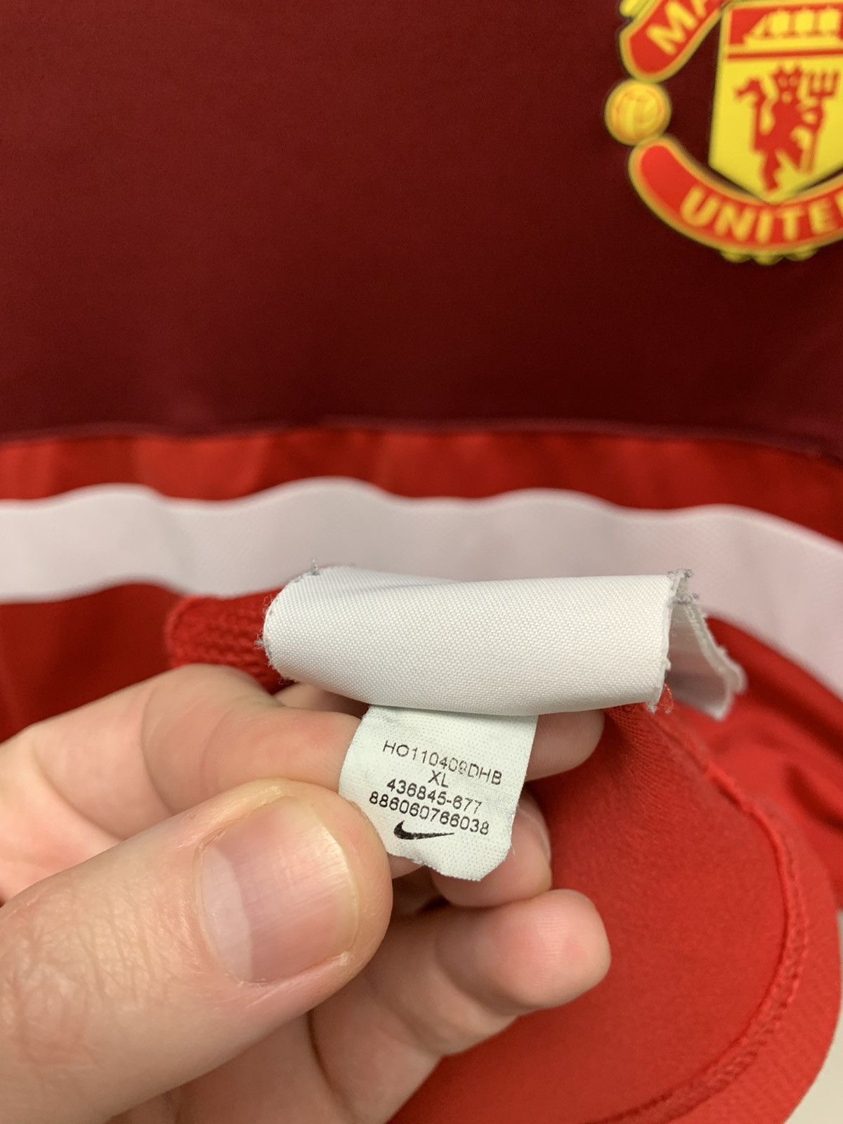 Nike Manchester United Nike soccer jersey red Xl sz Size US XL / EU 56 / 4 - 5 Thumbnail