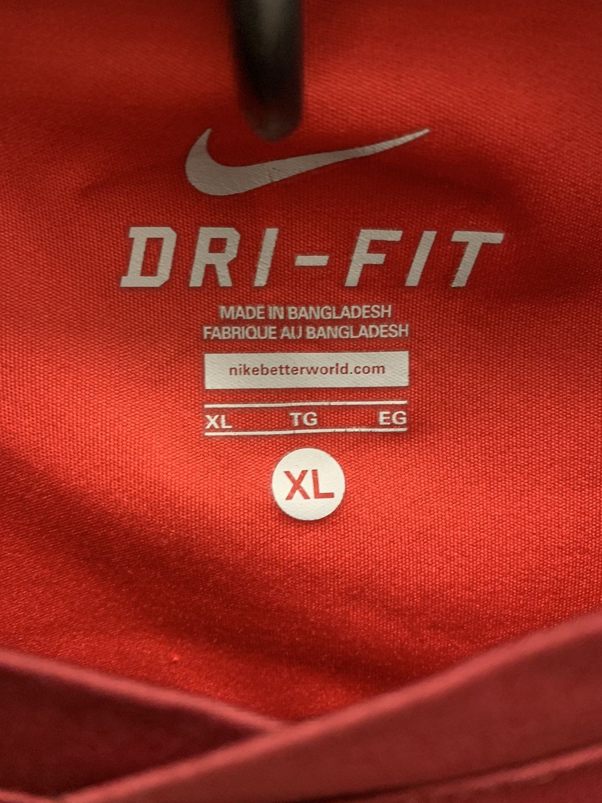 Nike Manchester United Nike soccer jersey red Xl sz Size US XL / EU 56 / 4 - 3 Thumbnail