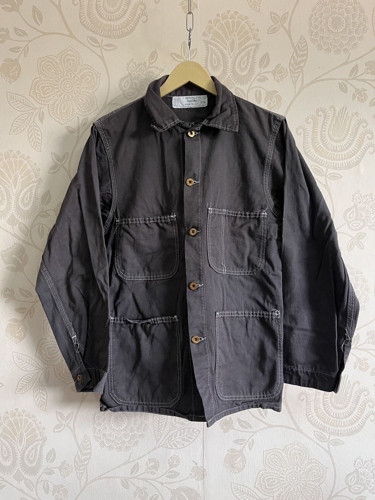 Universal Overall Chicago × Vintage Vintage Universal Chicago Stone Cutter Union Made Shirts Size US S / EU 44-46 / 1 - 1 Thumbnail