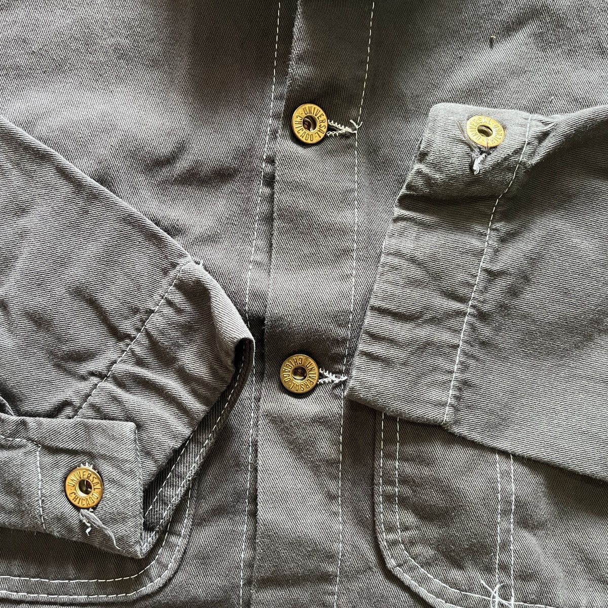 Universal Overall Chicago × Vintage Vintage Universal Chicago Stone Cutter Union Made Shirts Size US S / EU 44-46 / 1 - 7 Thumbnail