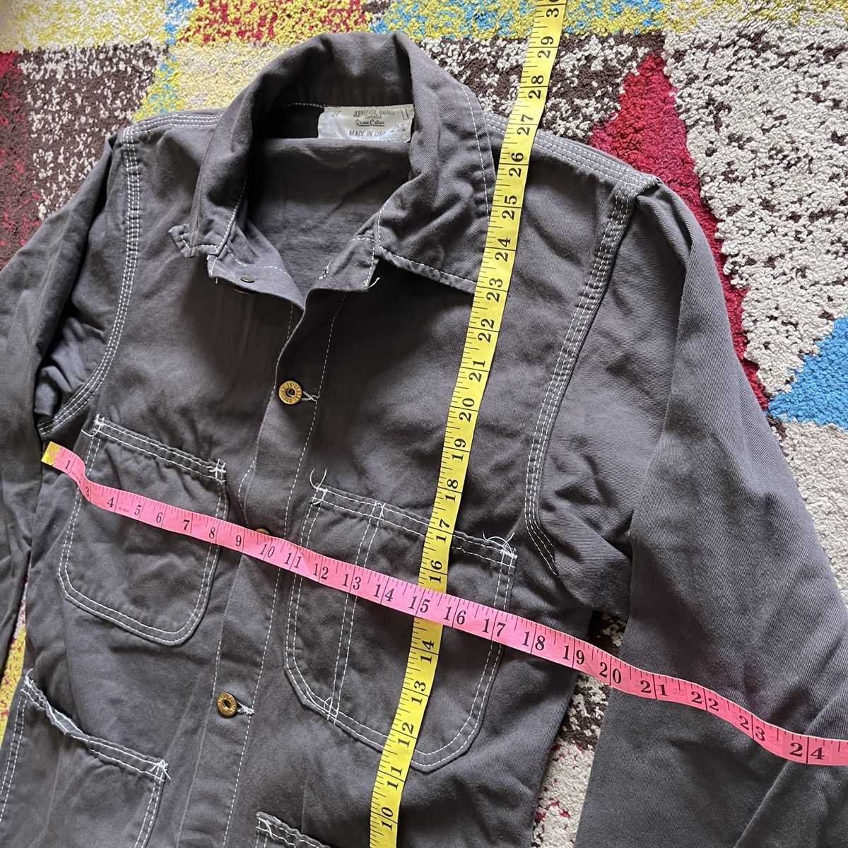 Universal Overall Chicago × Vintage Vintage Universal Chicago Stone Cutter Union Made Shirts Size US S / EU 44-46 / 1 - 2 Thumbnail