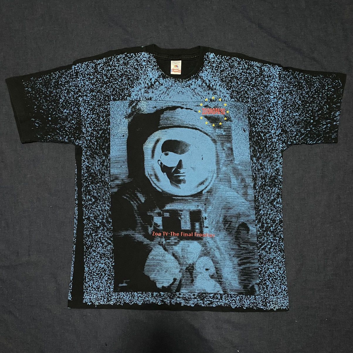 Band Tees Vintage 90S U2 BAND OVP Size US XL / EU 56 / 4 - 2 Thumbnail